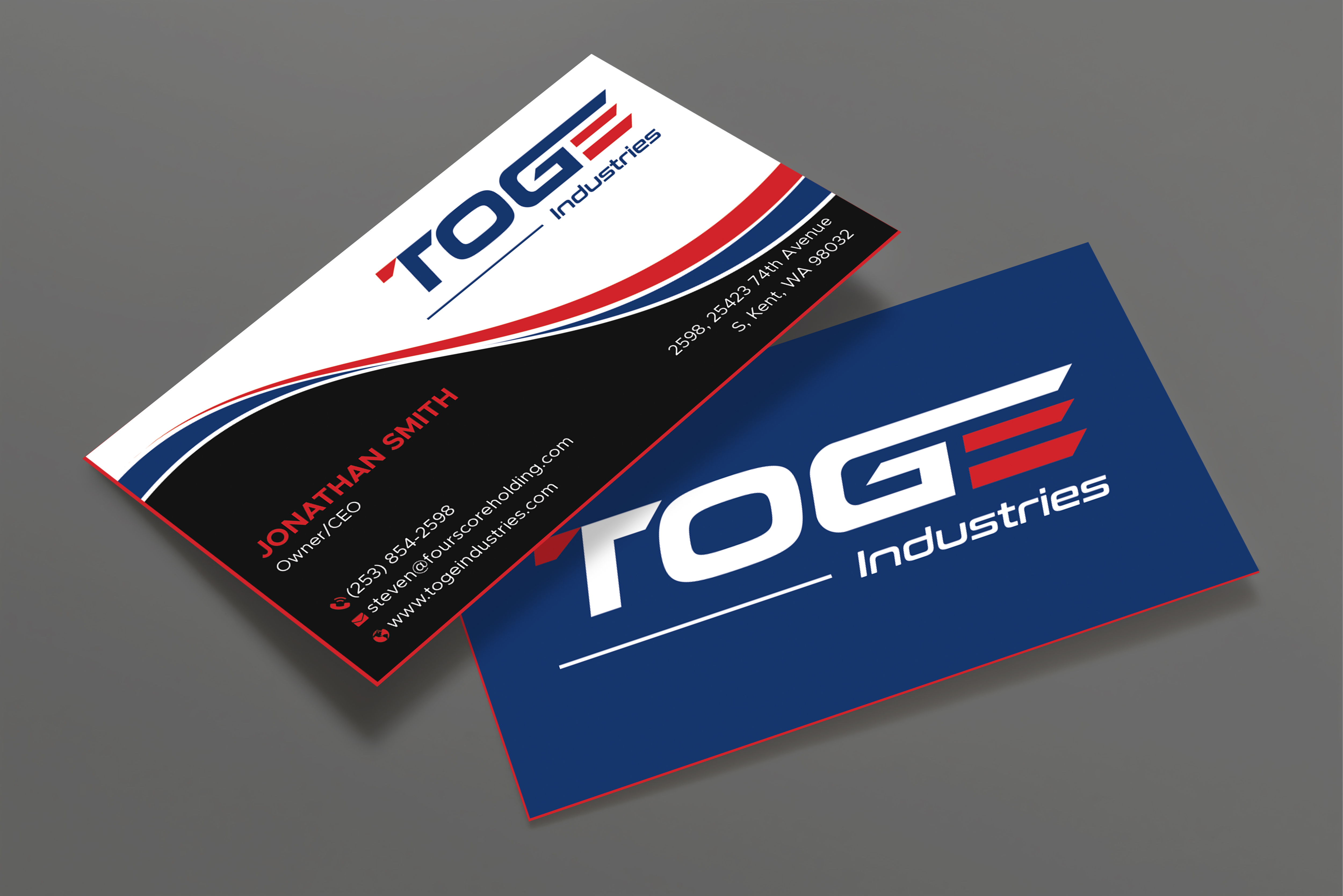 Business Card Design by Expert Bappy for Fourscore Holding Inc | Design #30163432