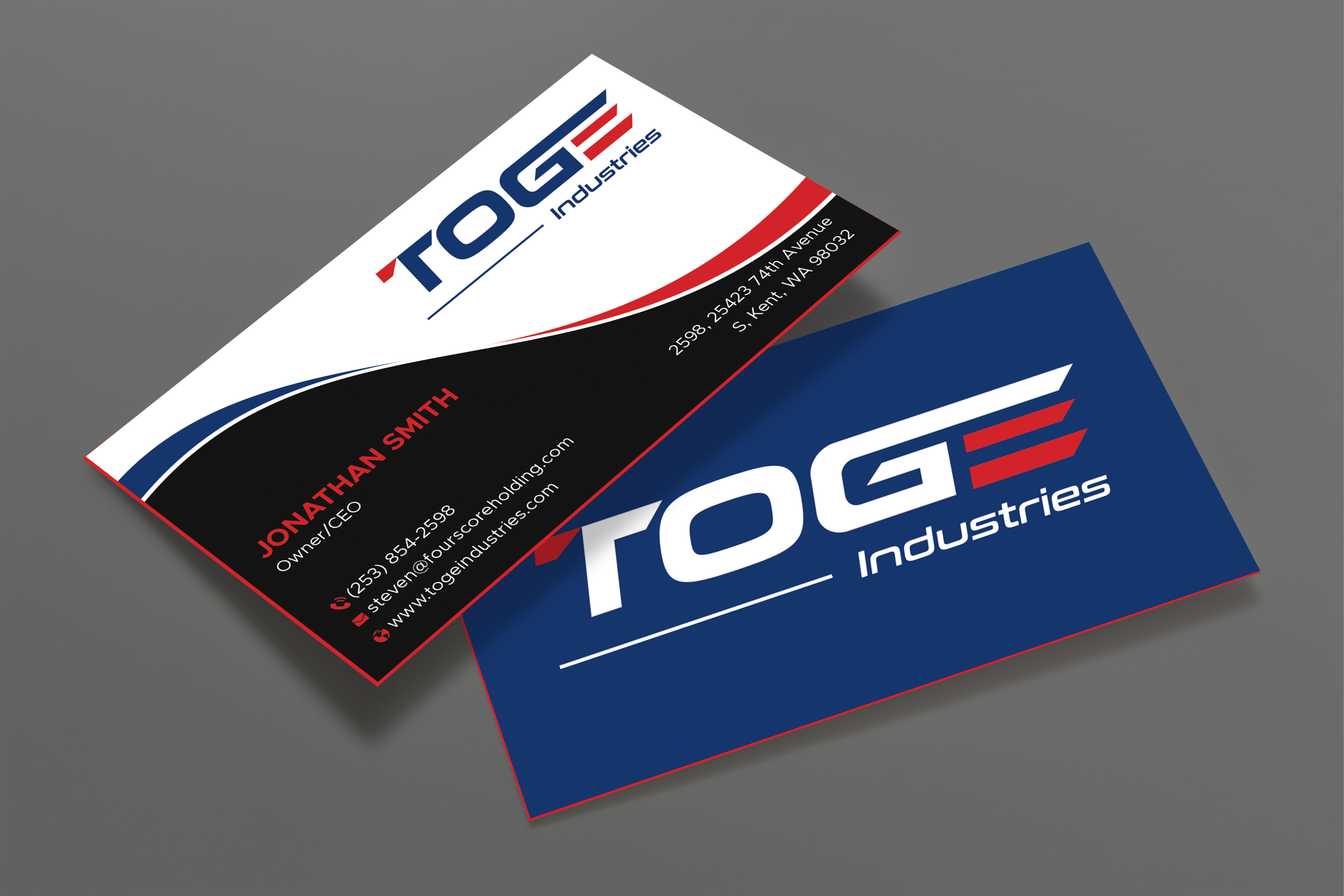 Business Card Design by Expert Bappy for Fourscore Holding Inc | Design #30163437