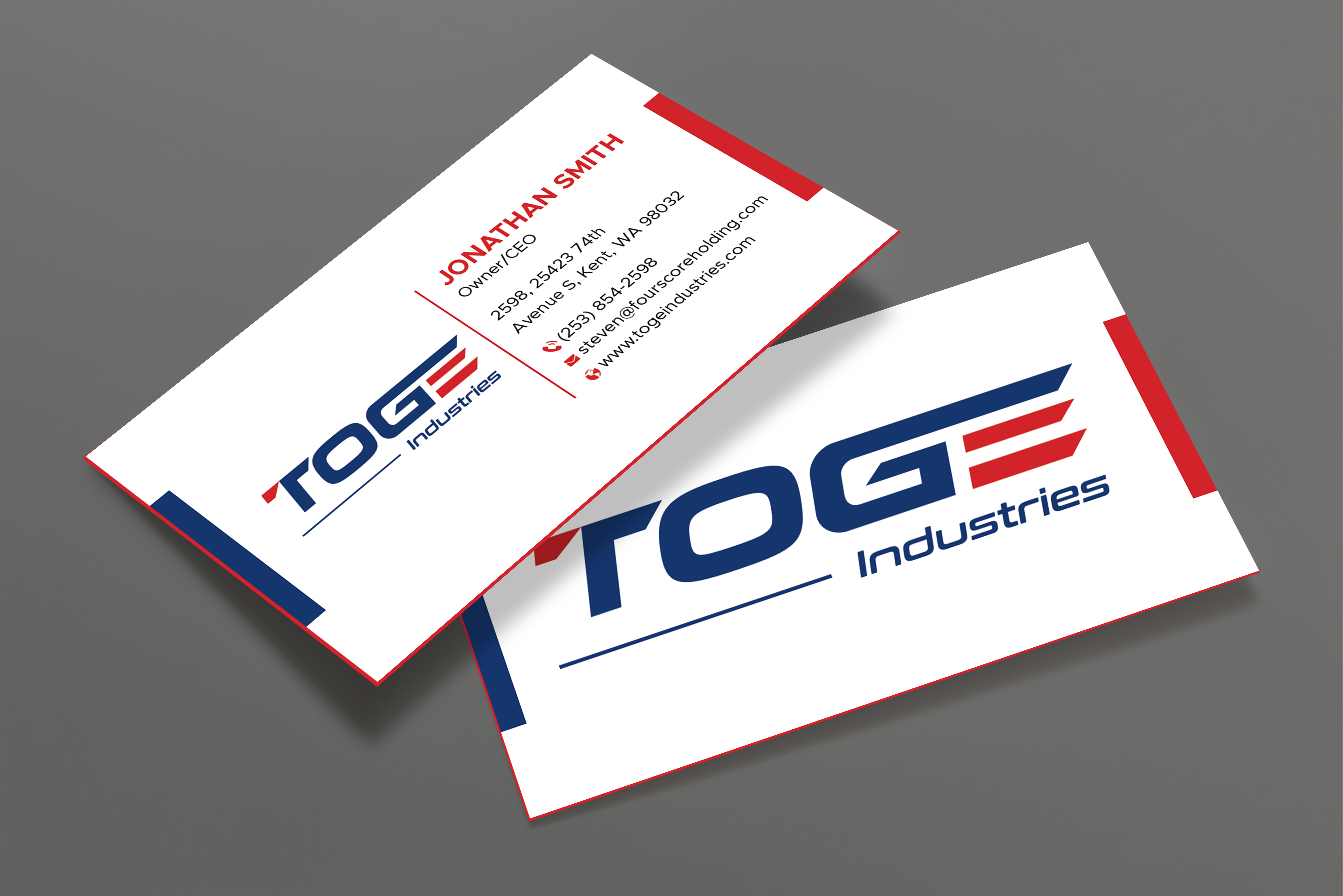 Business Card Design by Expert Bappy for Fourscore Holding Inc | Design #30163468