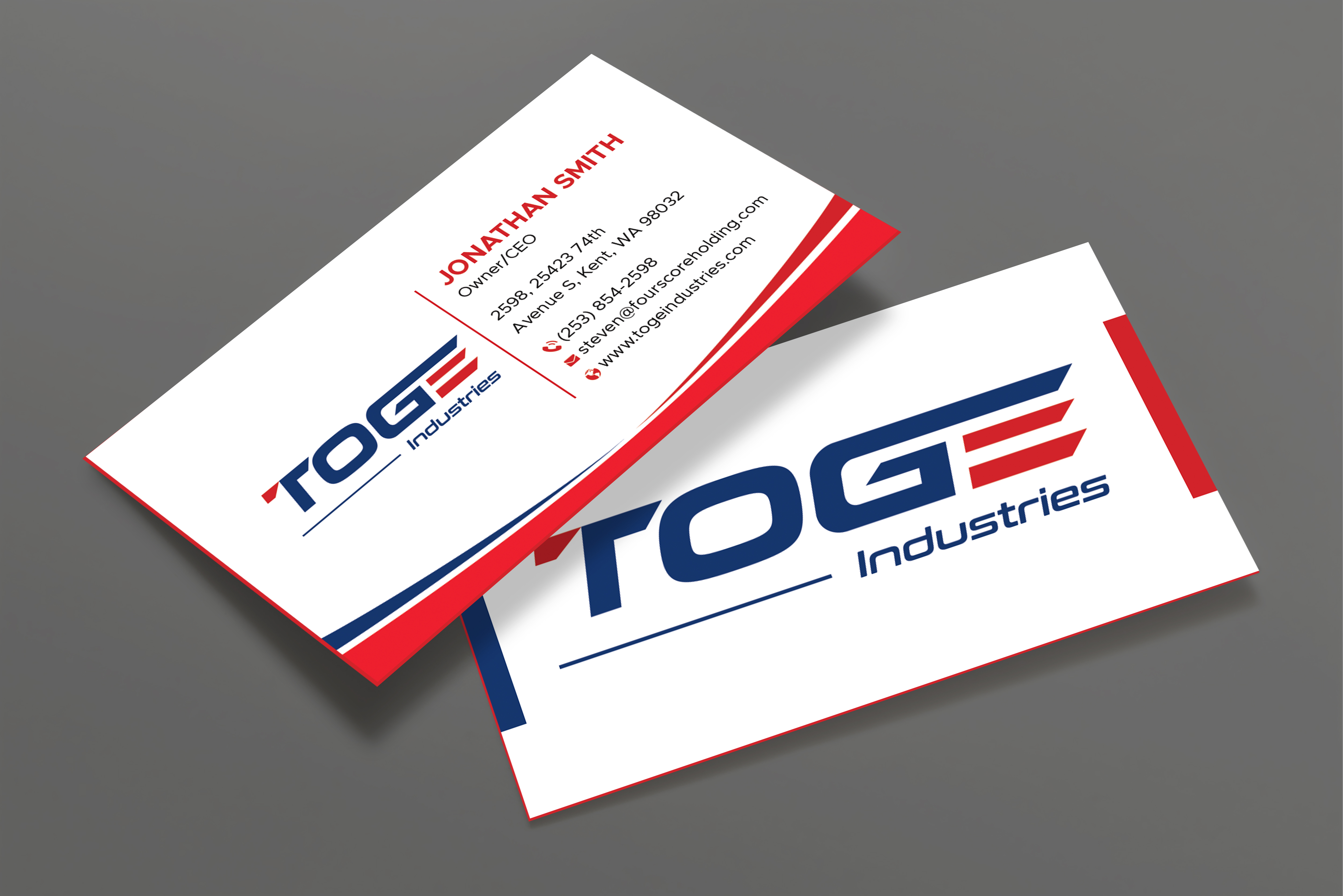 Business Card Design by Expert Bappy for Fourscore Holding Inc | Design #30163479