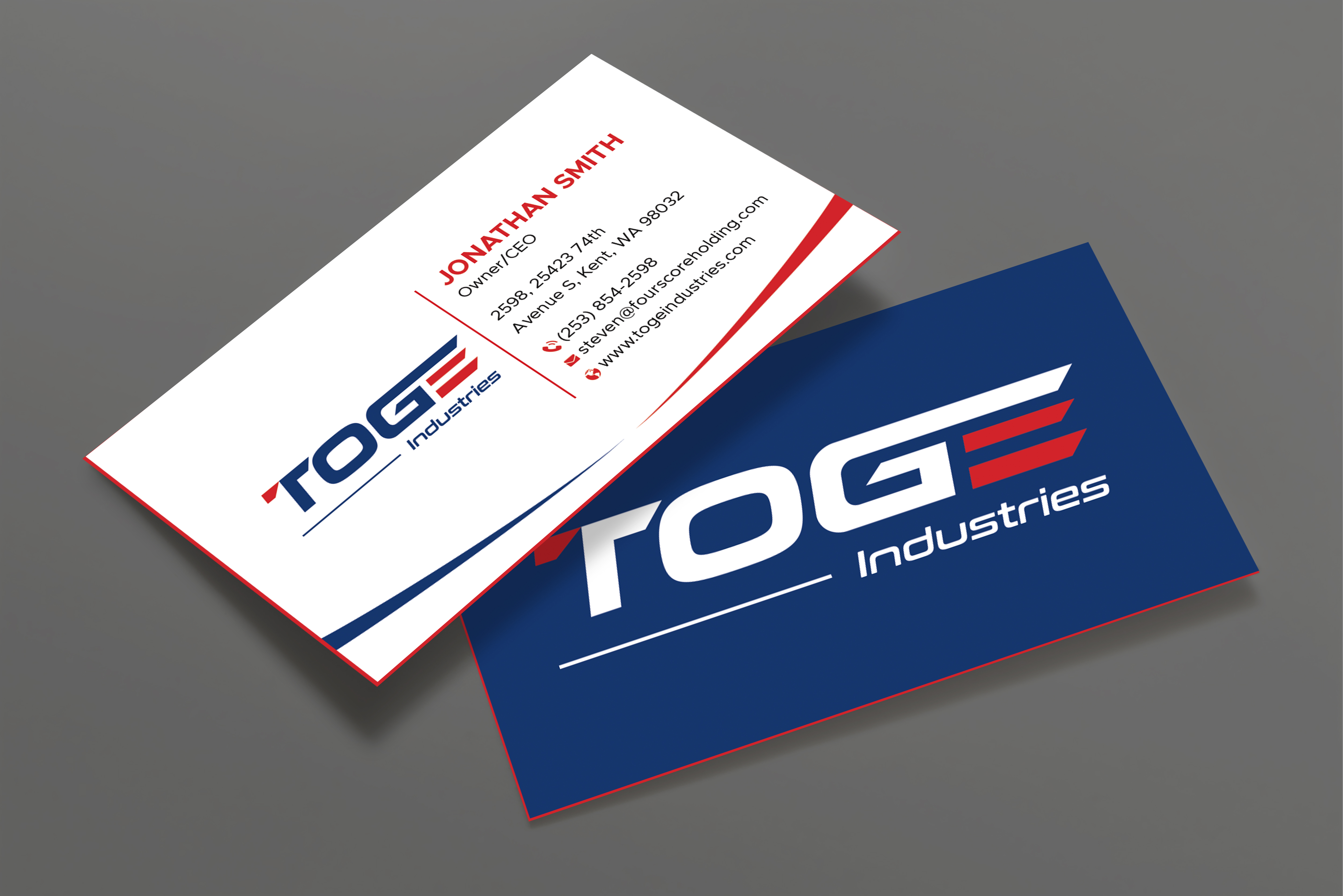 Business Card Design by Expert Bappy for Fourscore Holding Inc | Design #30163495