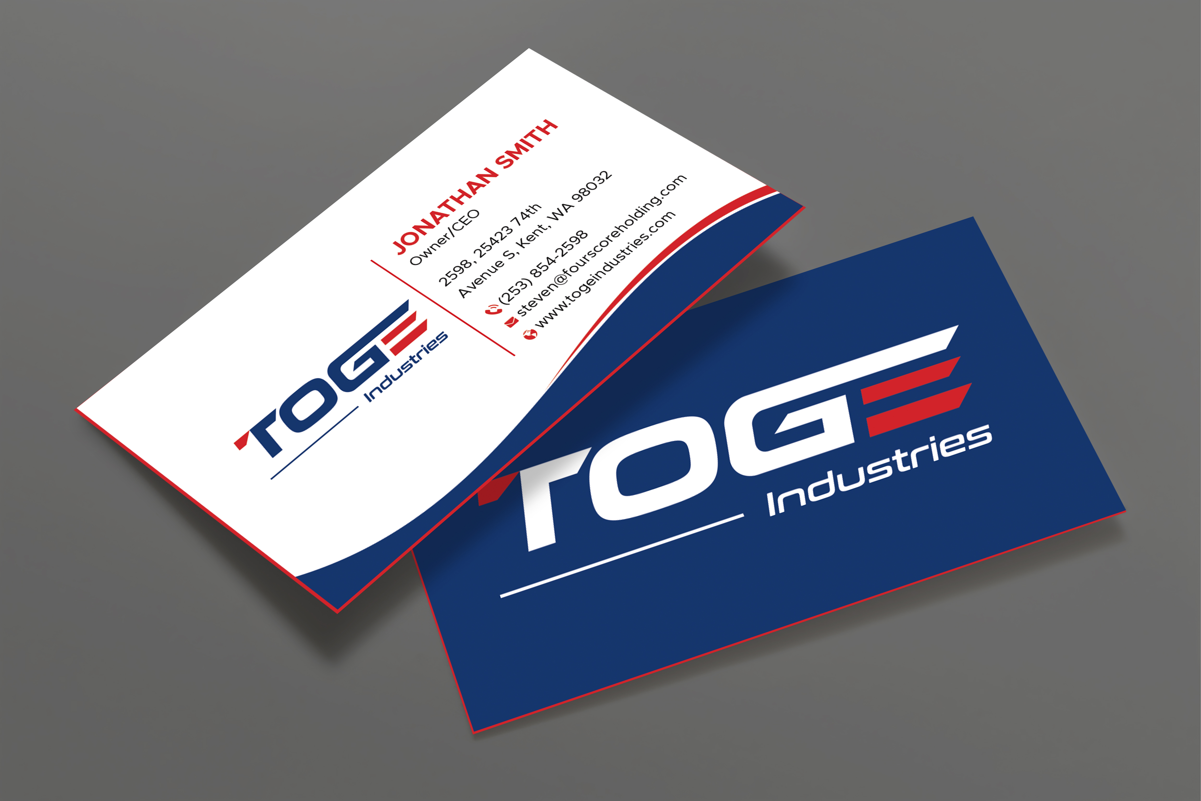 Business Card Design by Expert Bappy for Fourscore Holding Inc | Design #30163502