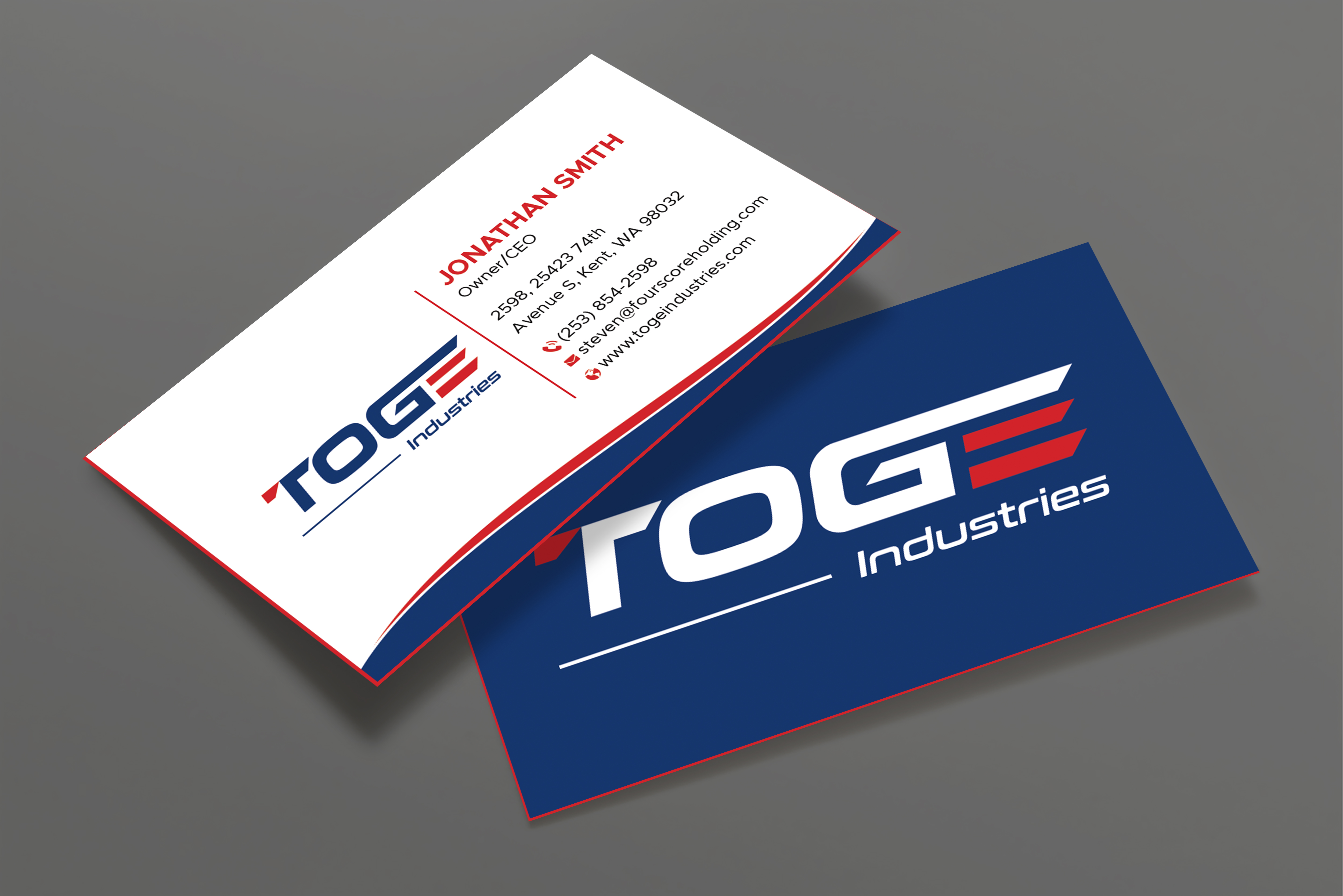 Business Card Design by Expert Bappy for Fourscore Holding Inc | Design #30163517
