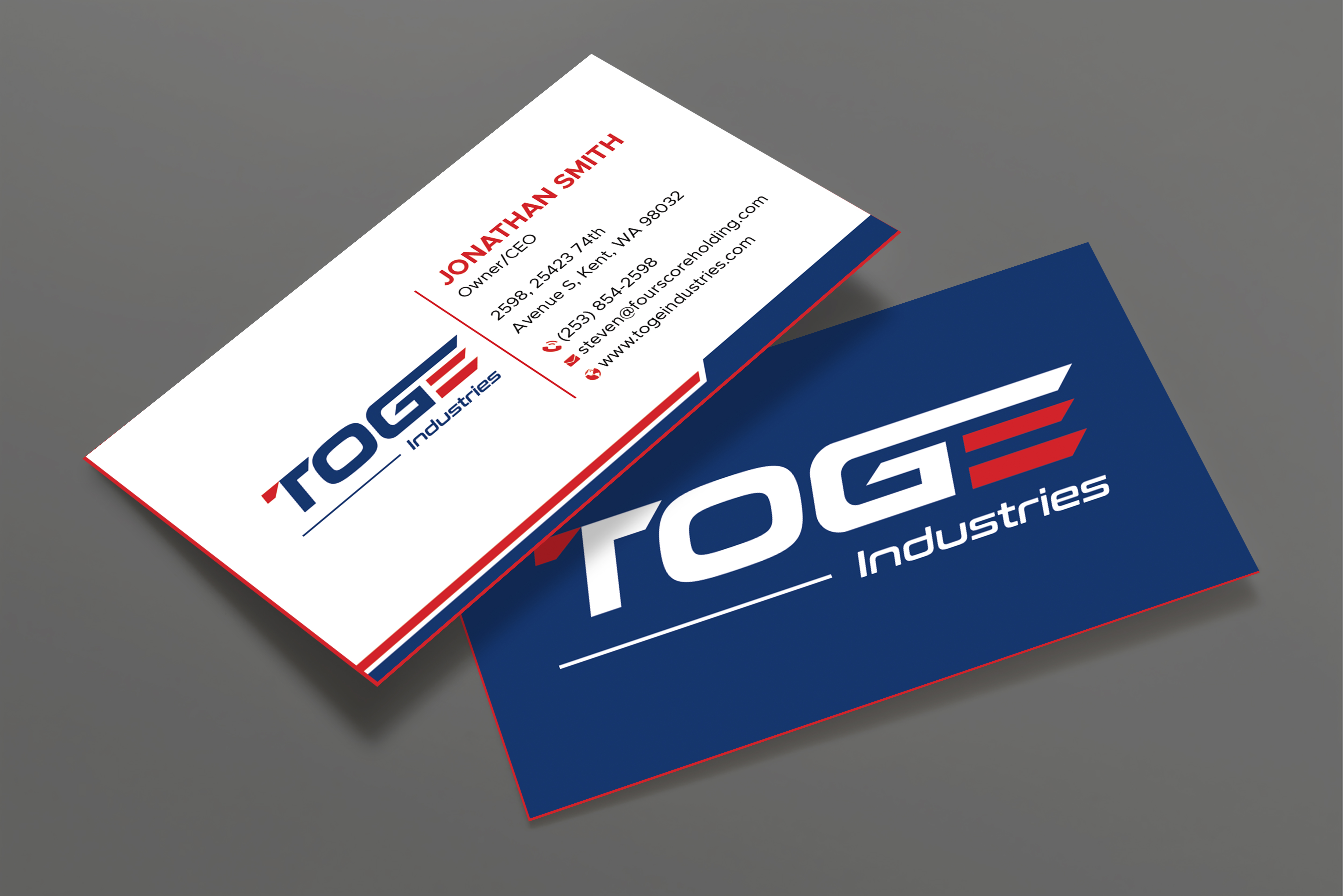 Business Card Design by Expert Bappy for Fourscore Holding Inc | Design #30163528