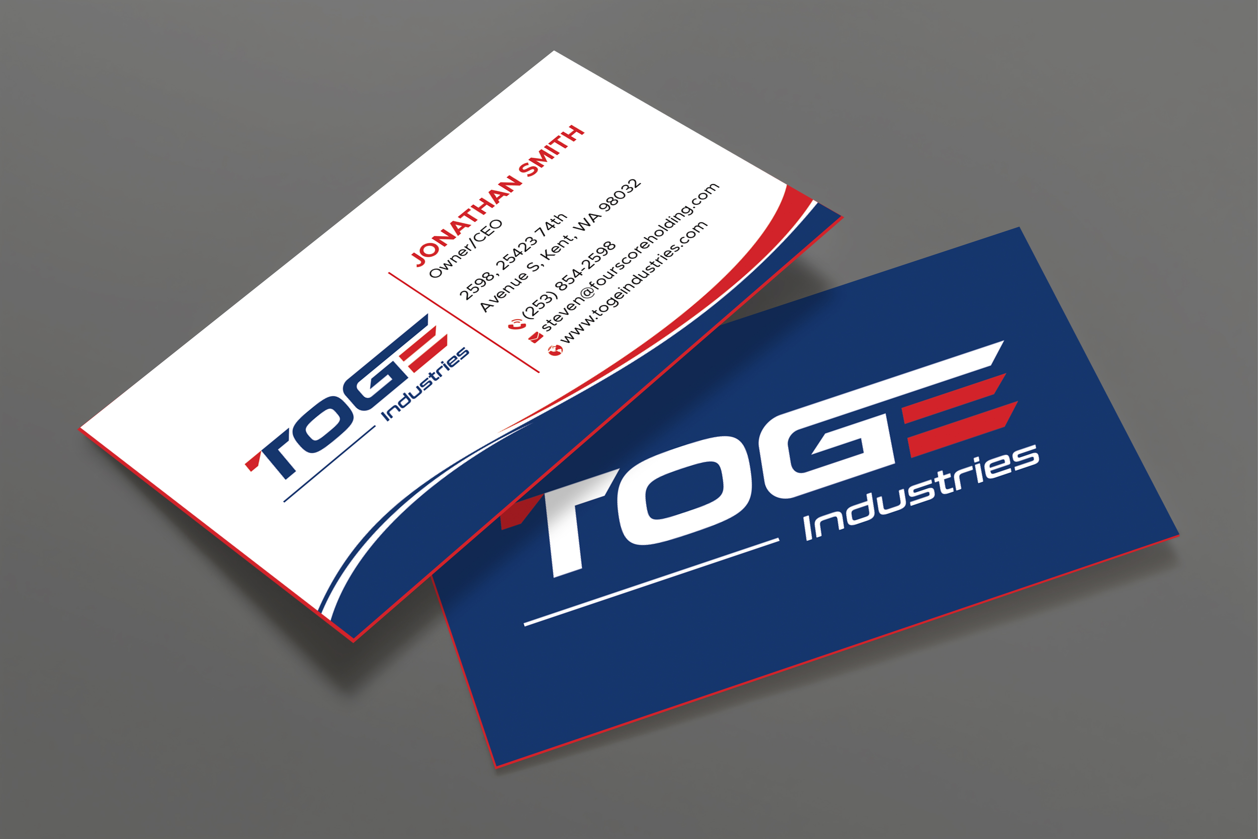 Business Card Design by Expert Bappy for Fourscore Holding Inc | Design #30163532