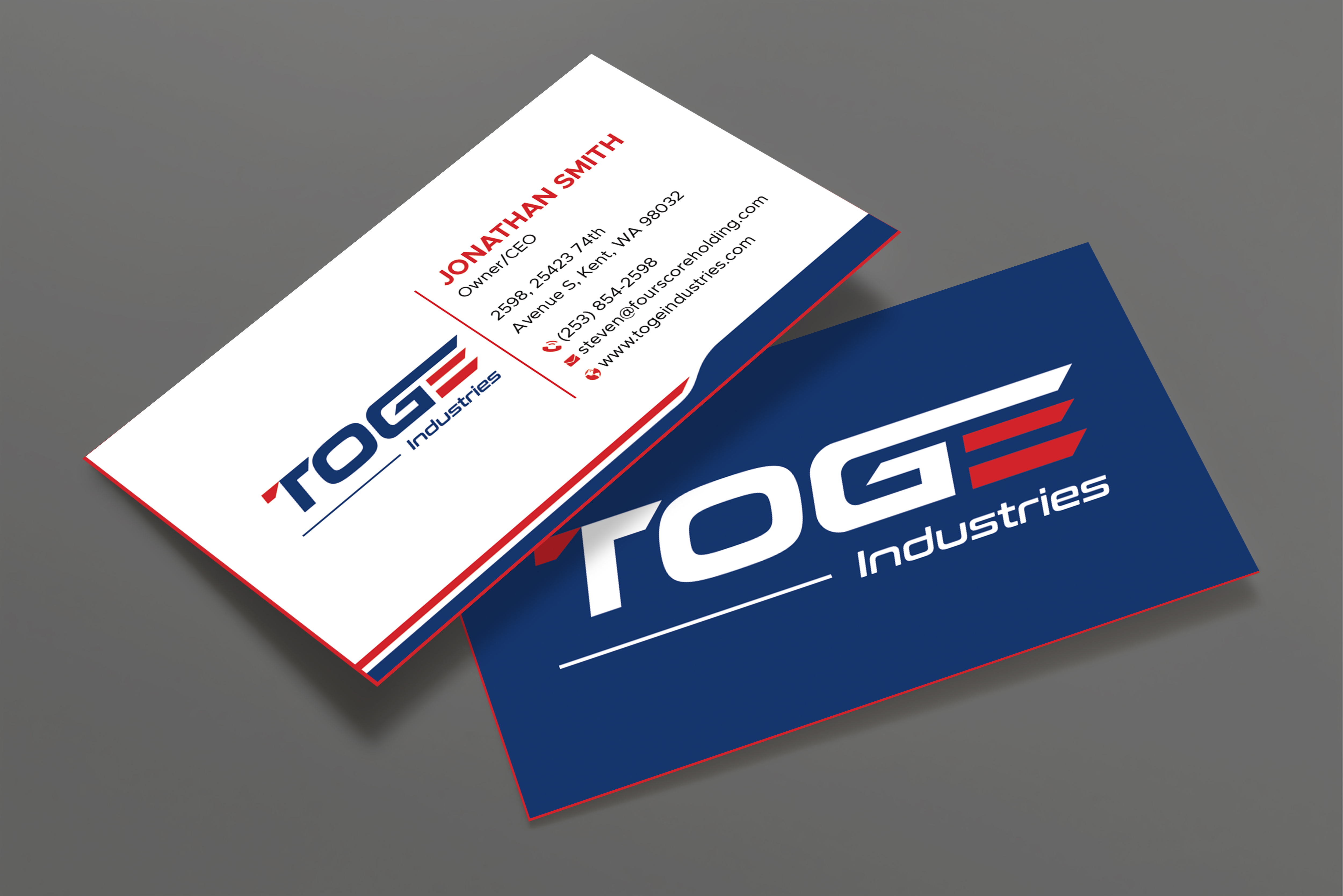 Business Card Design by Expert Bappy for Fourscore Holding Inc | Design #30163536