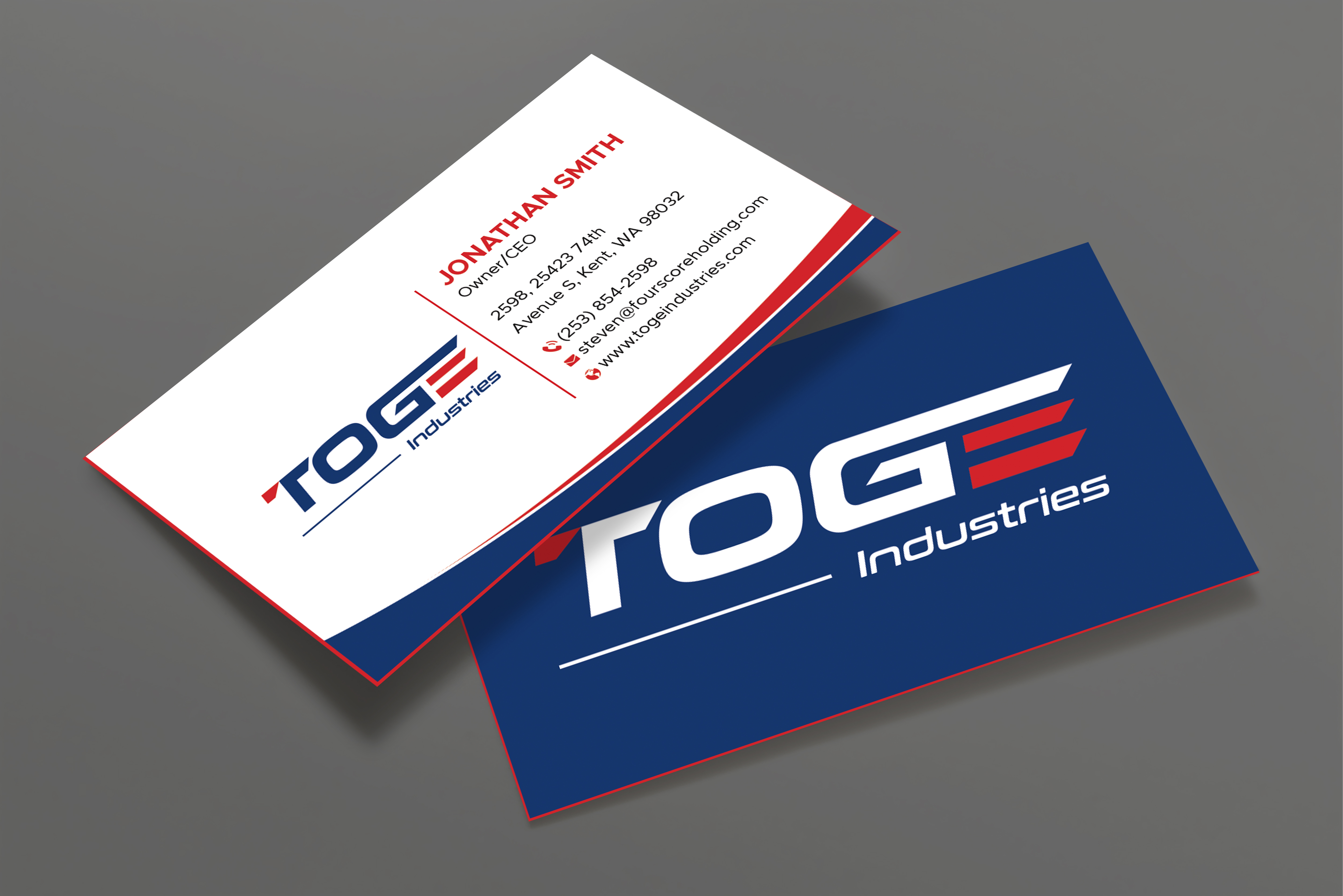 Business Card Design by Expert Bappy for Fourscore Holding Inc | Design #30163545