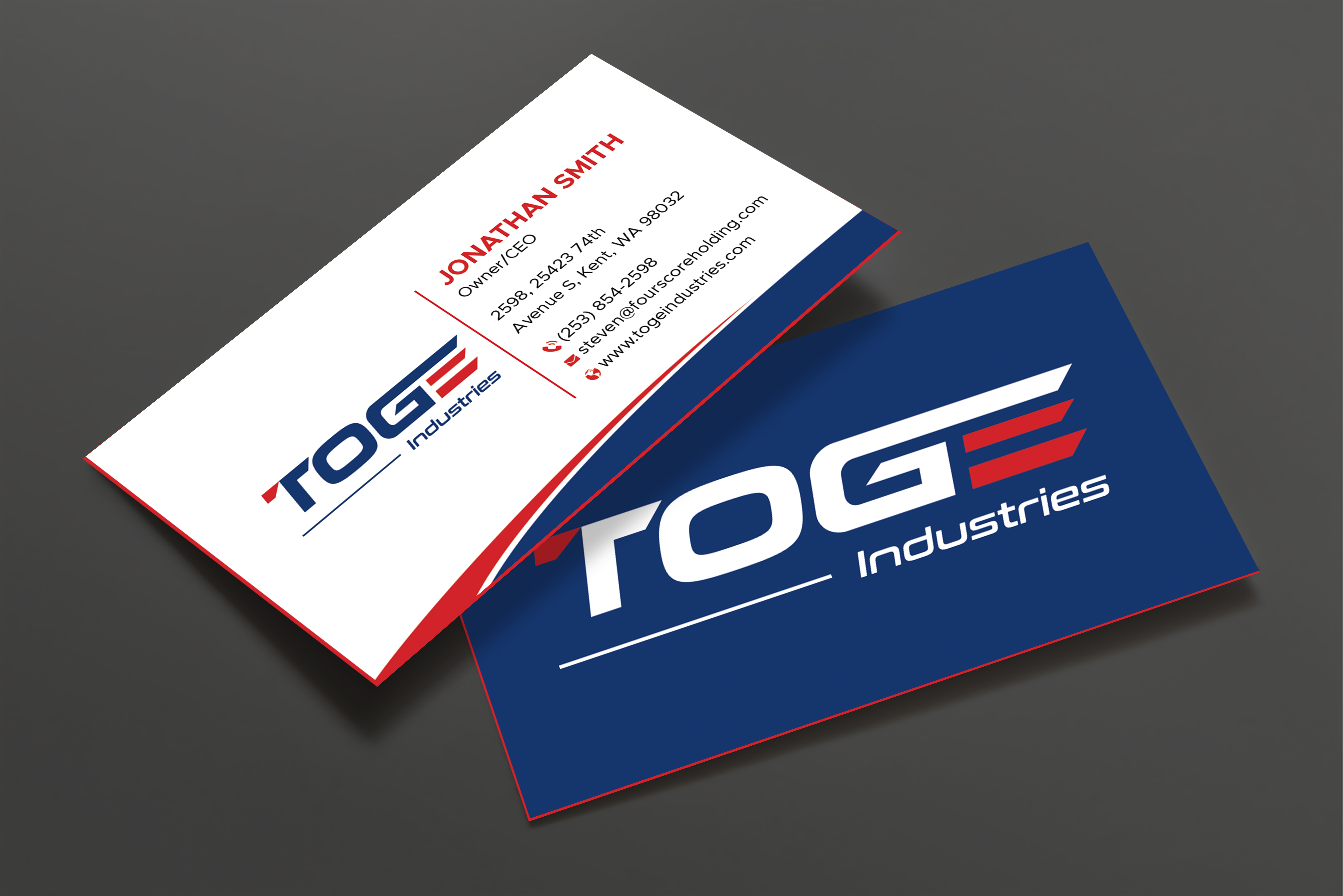Business Card Design by Expert Bappy for Fourscore Holding Inc | Design #30163557