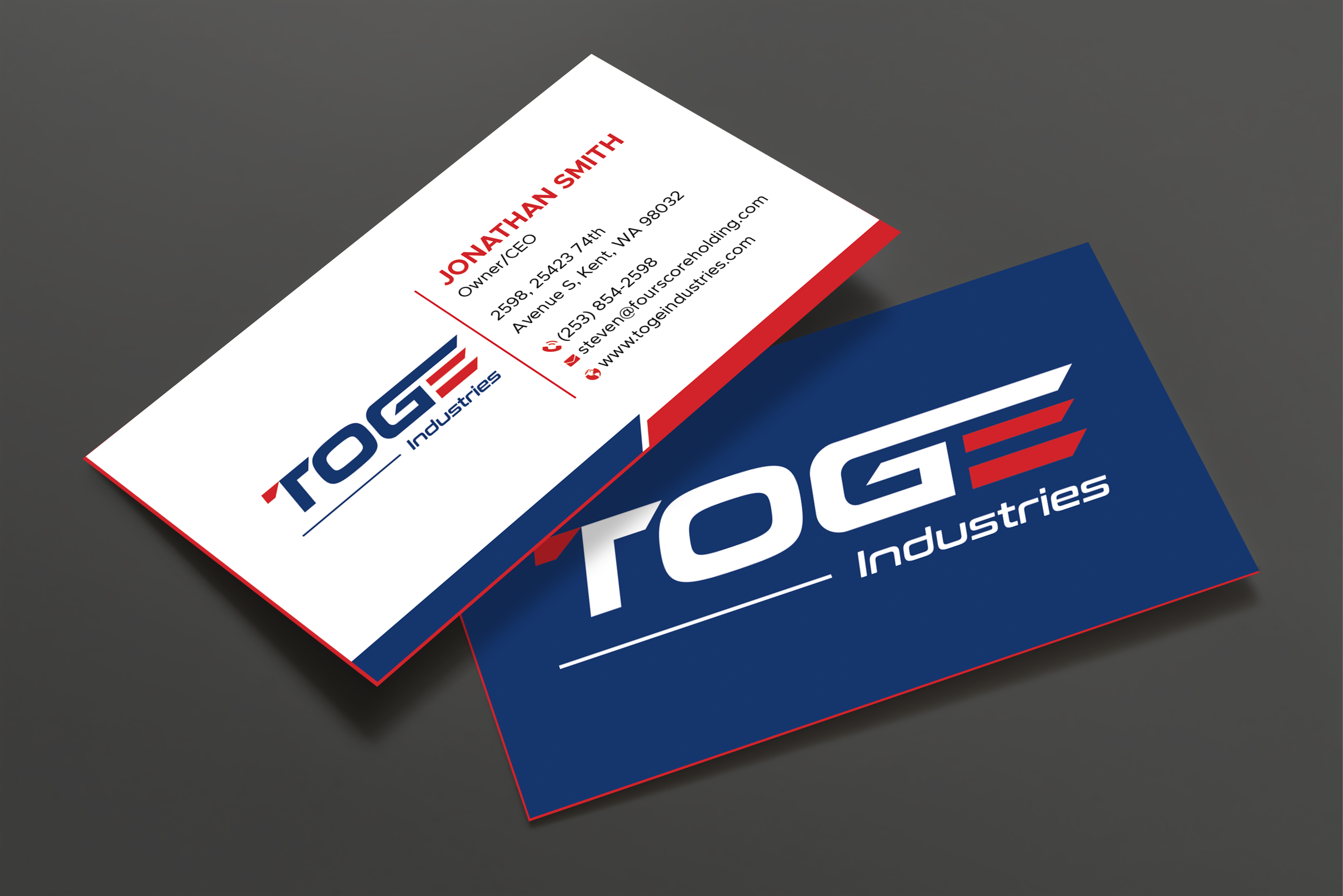Business Card Design by Expert Bappy for Fourscore Holding Inc | Design #30163566