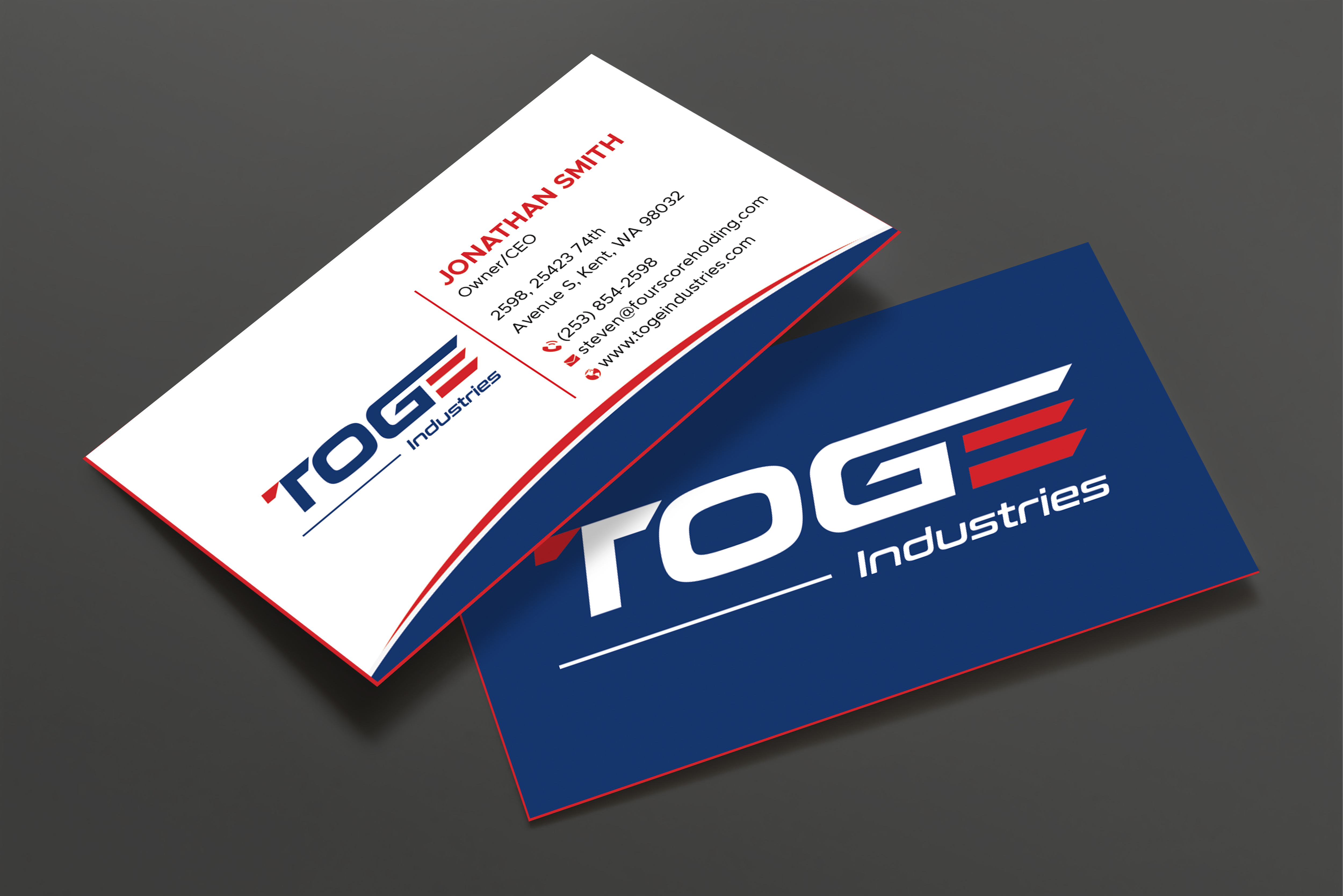 Business Card Design by Expert Bappy for Fourscore Holding Inc | Design #30163570