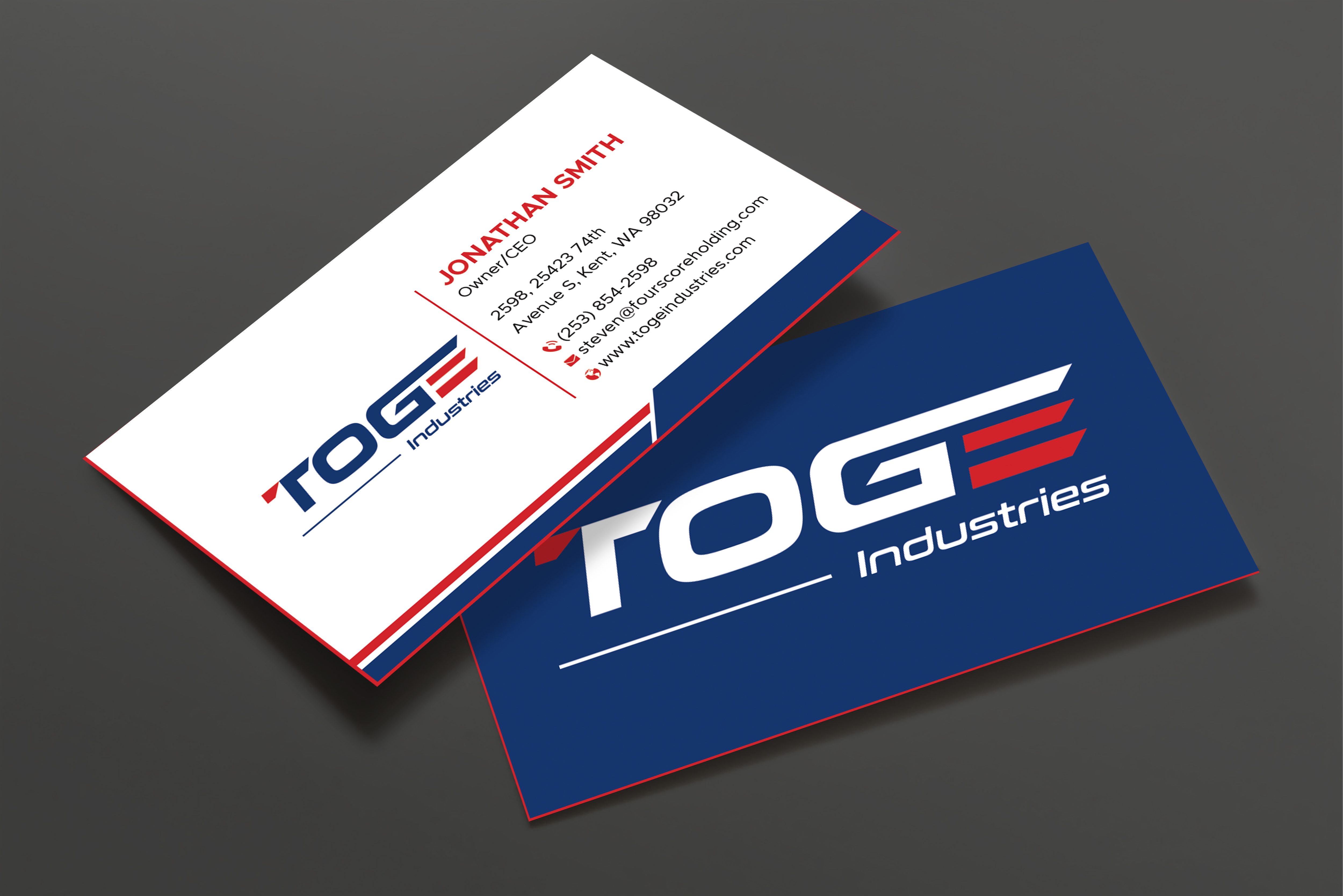 Business Card Design by Expert Bappy for Fourscore Holding Inc | Design #30163574