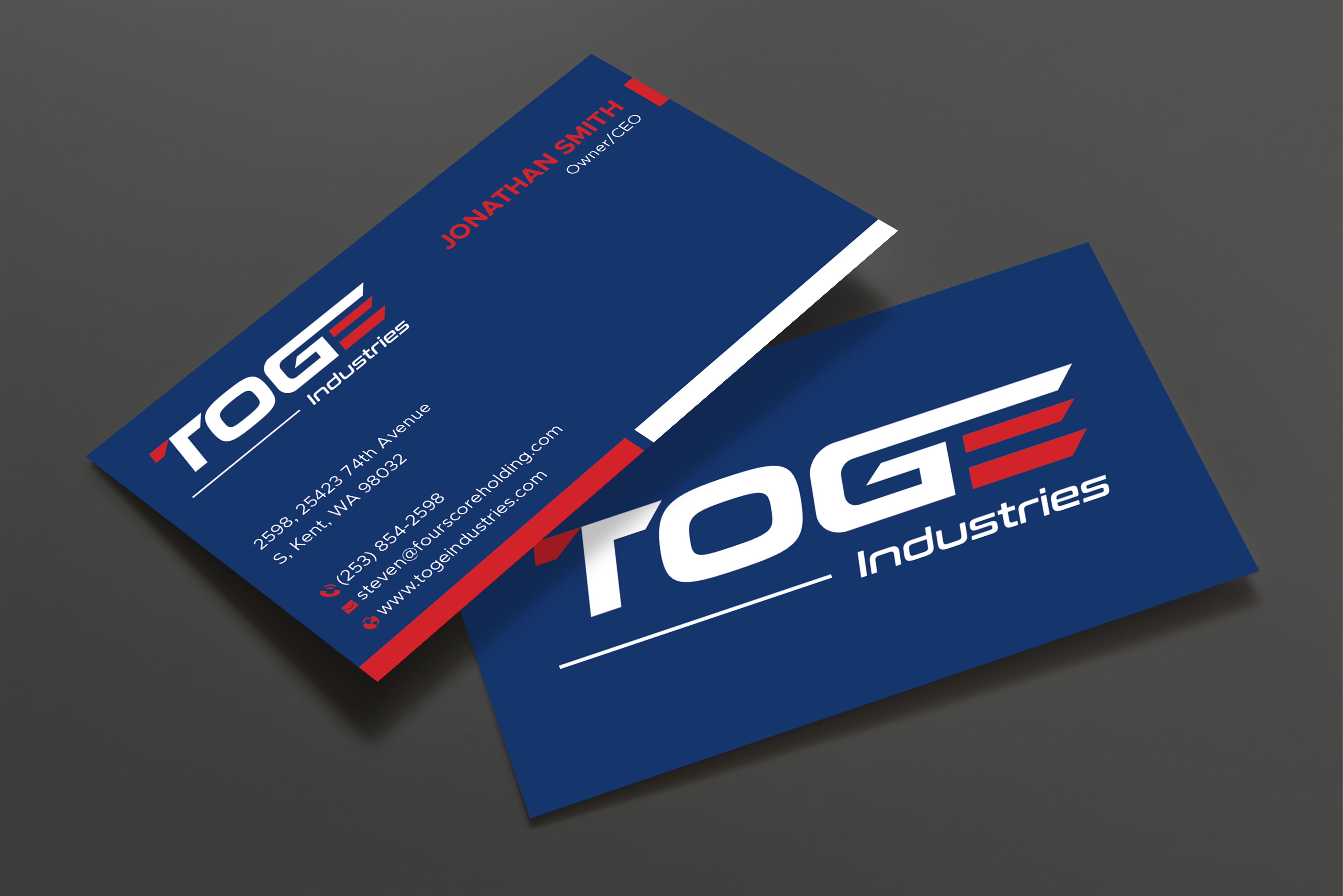 Business Card Design by Expert Bappy for Fourscore Holding Inc | Design #30163589