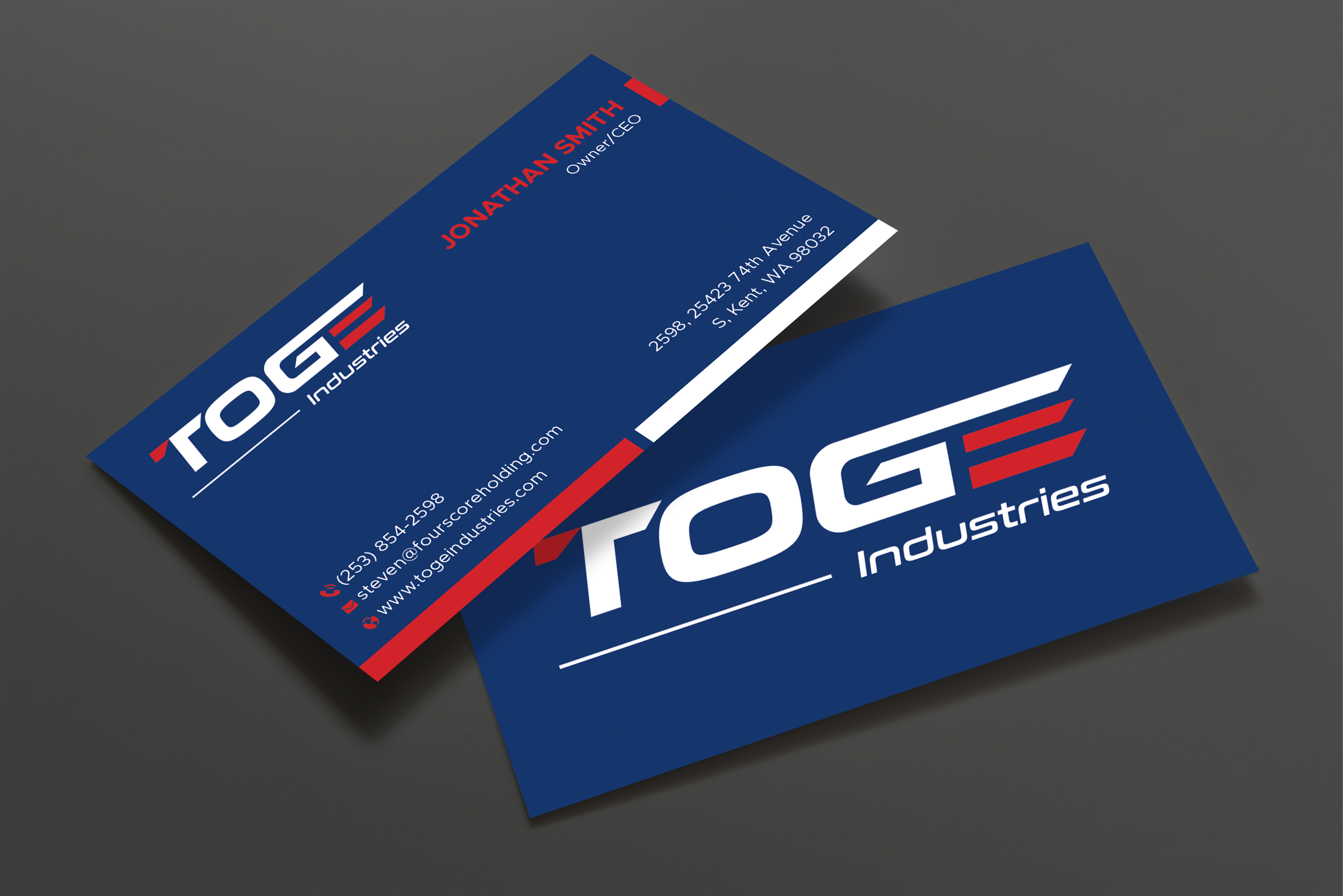 Business Card Design by Expert Bappy for Fourscore Holding Inc | Design #30174086