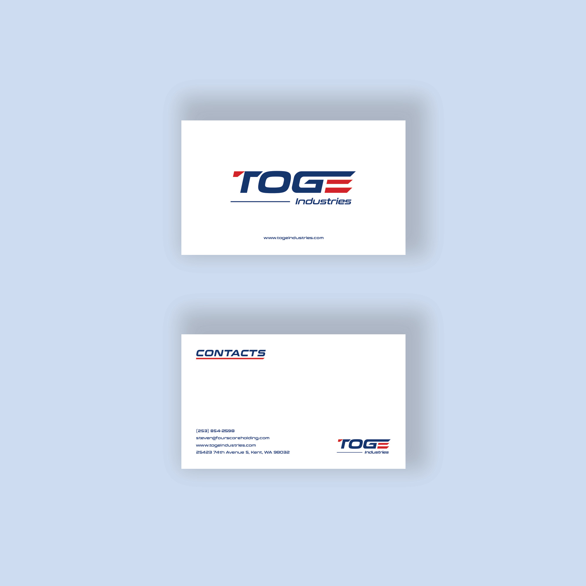 Diseño de Tarjeta de Presentación por B. o. Ciprian para Fourscore Holding Inc | Diseño #30182968