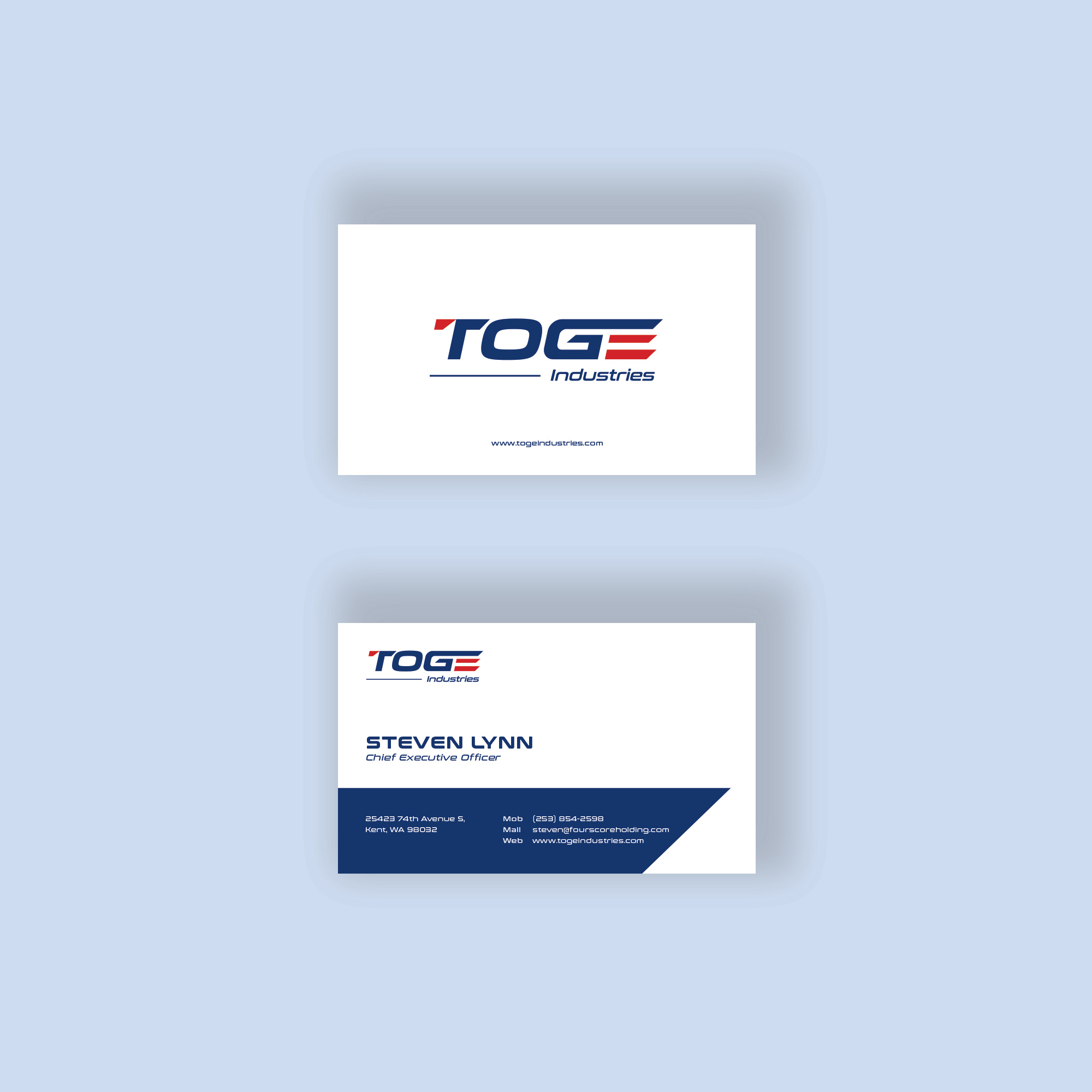 Diseño de Tarjeta de Presentación por B. o. Ciprian para Fourscore Holding Inc | Diseño #30183047