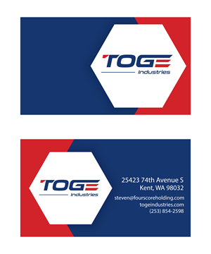 Business Card Design by MHP Graphics House for Fourscore Holding Inc | Design: #30162660