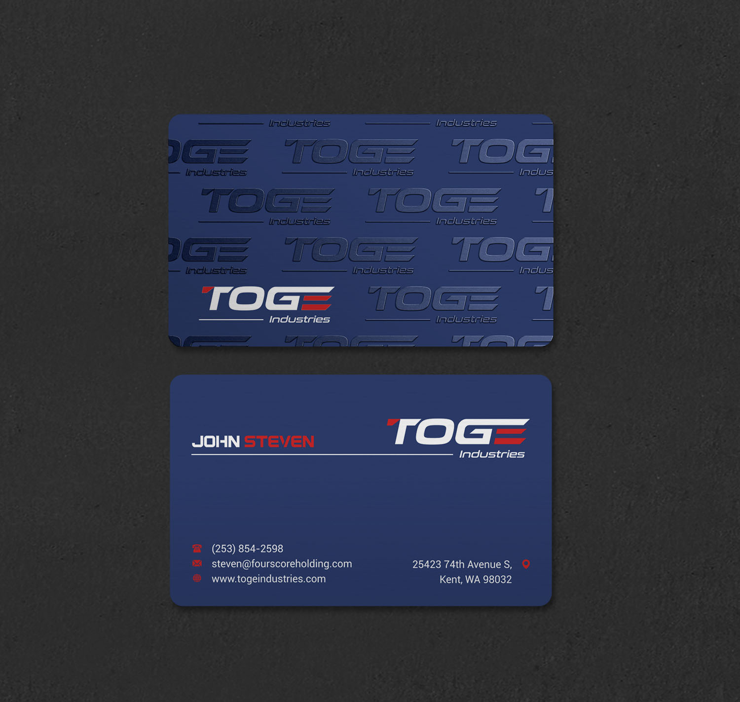 Diseño de Tarjeta de Presentación por INDIAN_Ashok para Fourscore Holding Inc | Diseño #30169158