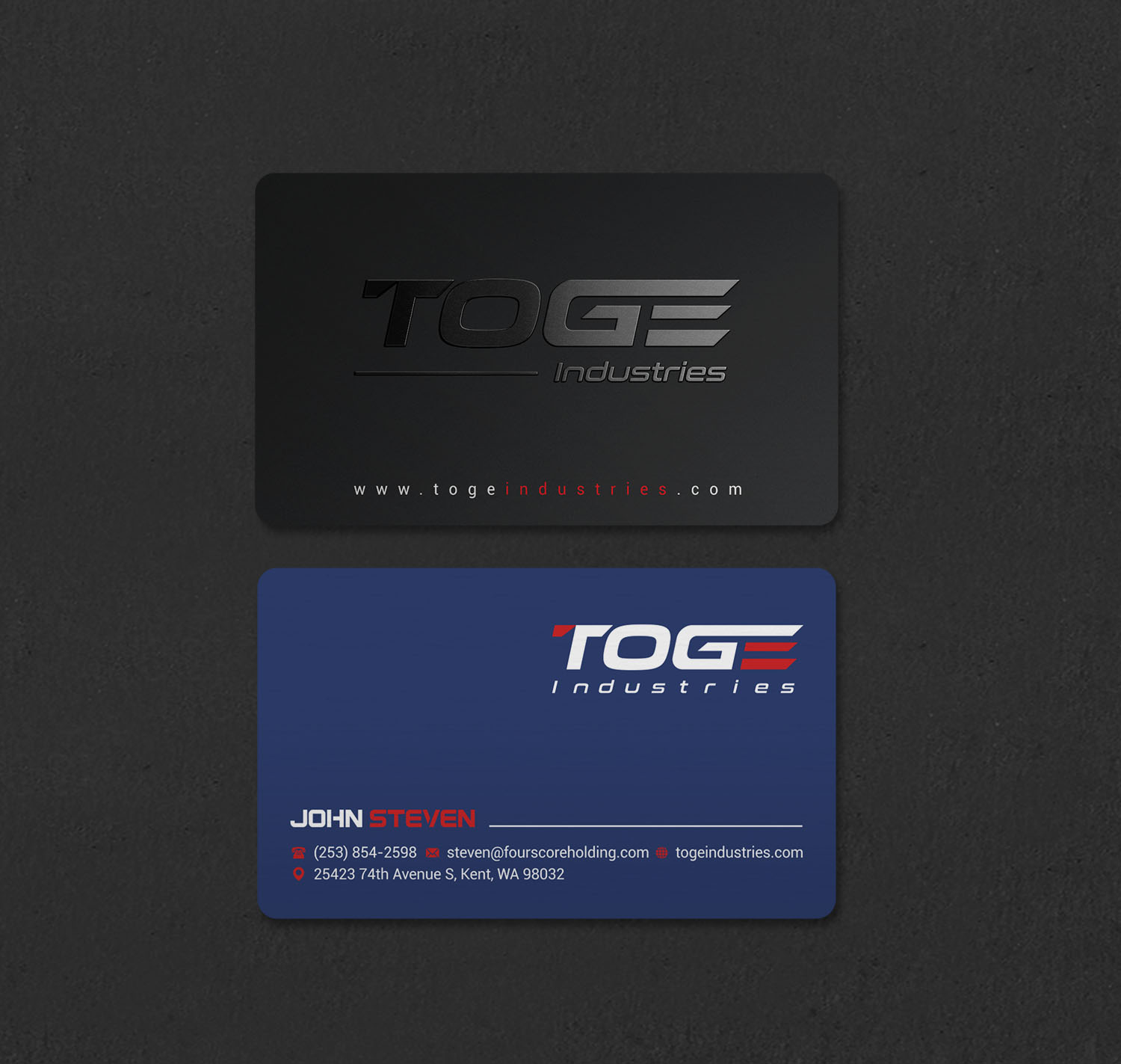 Diseño de Tarjeta de Presentación por INDIAN_Ashok para Fourscore Holding Inc | Diseño #30169164