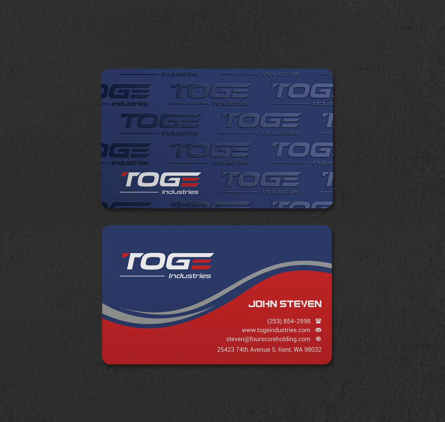 Diseño de Tarjeta de Presentación por INDIAN_Ashok para Fourscore Holding Inc | Diseño #30169175