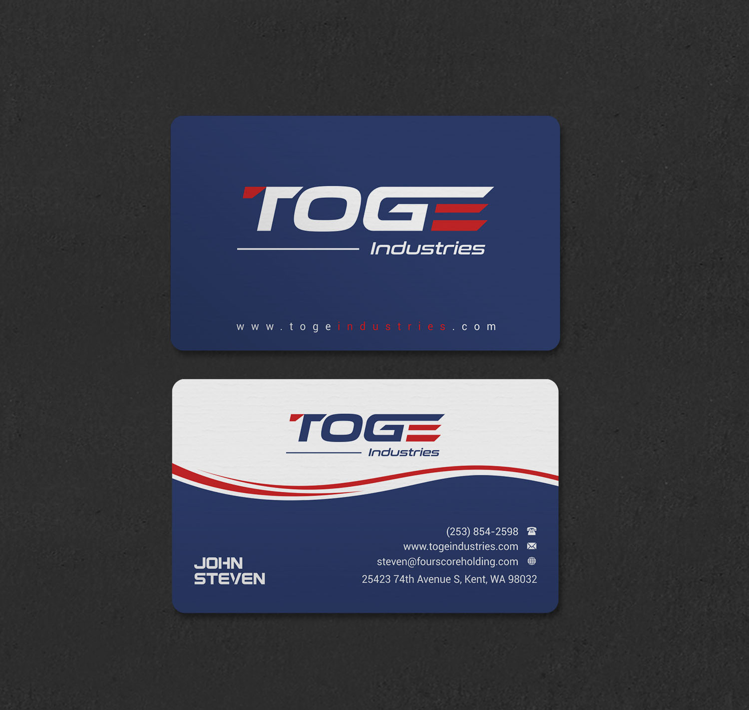 Diseño de Tarjeta de Presentación por INDIAN_Ashok para Fourscore Holding Inc | Diseño #30169179