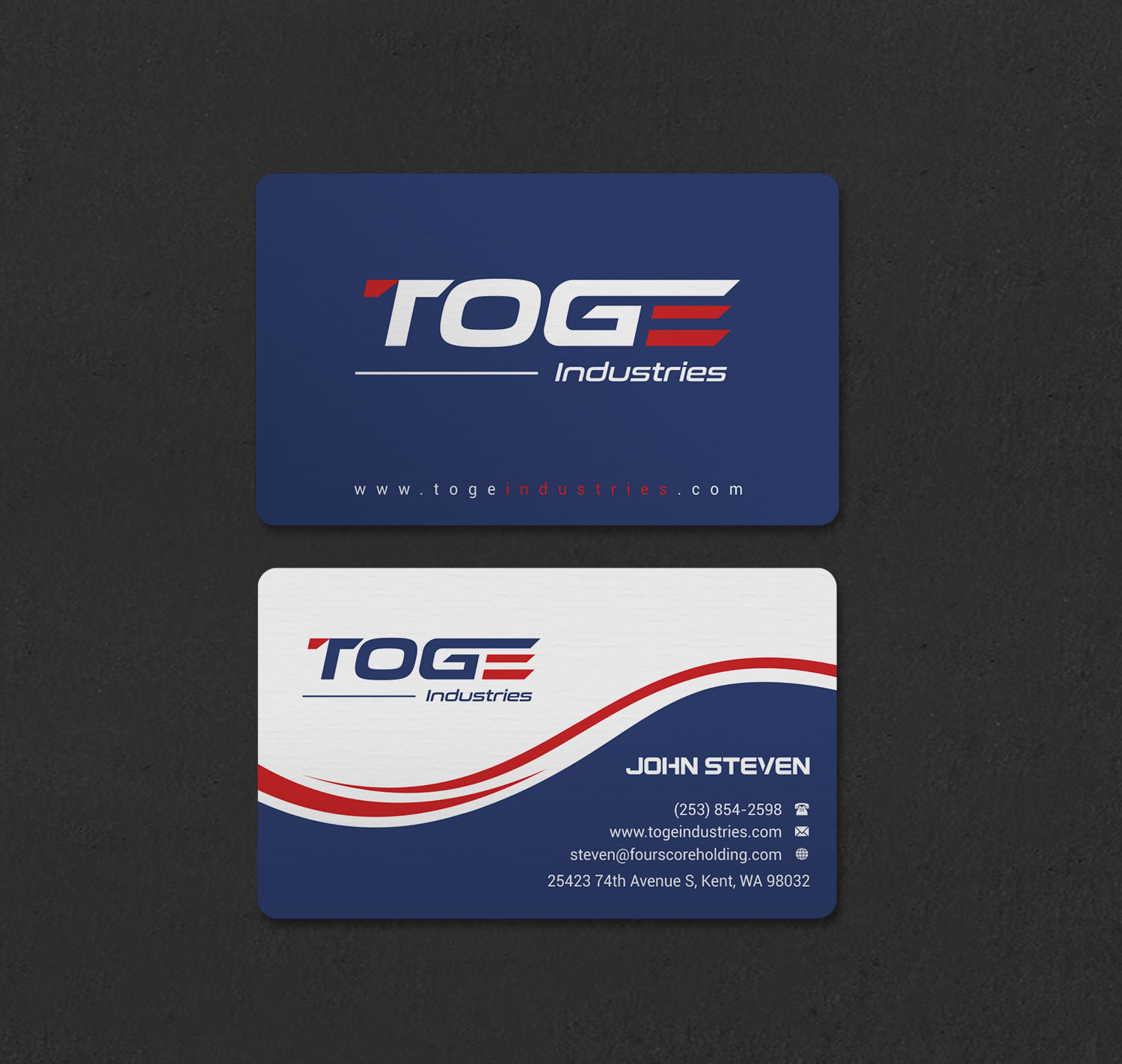 Diseño de Tarjeta de Presentación por INDIAN_Ashok para Fourscore Holding Inc | Diseño #30169183