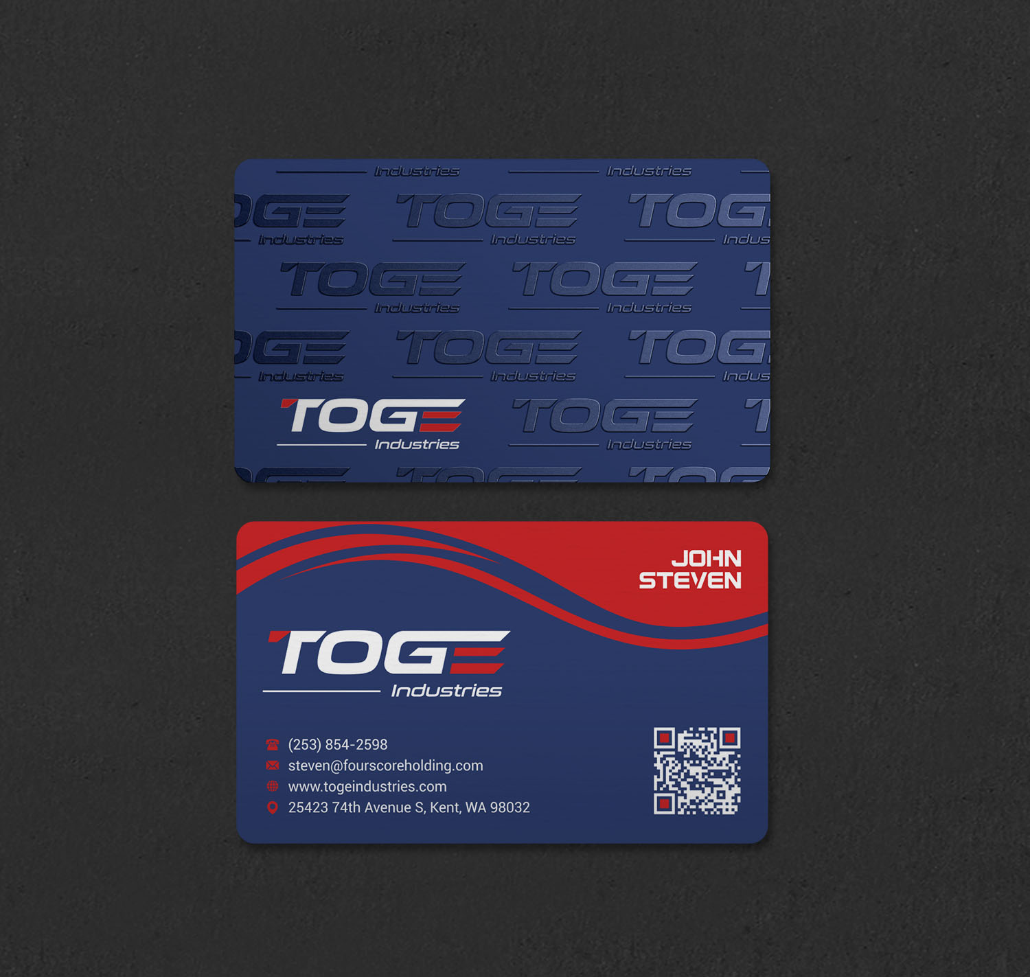 Diseño de Tarjeta de Presentación por INDIAN_Ashok para Fourscore Holding Inc | Diseño #30169191