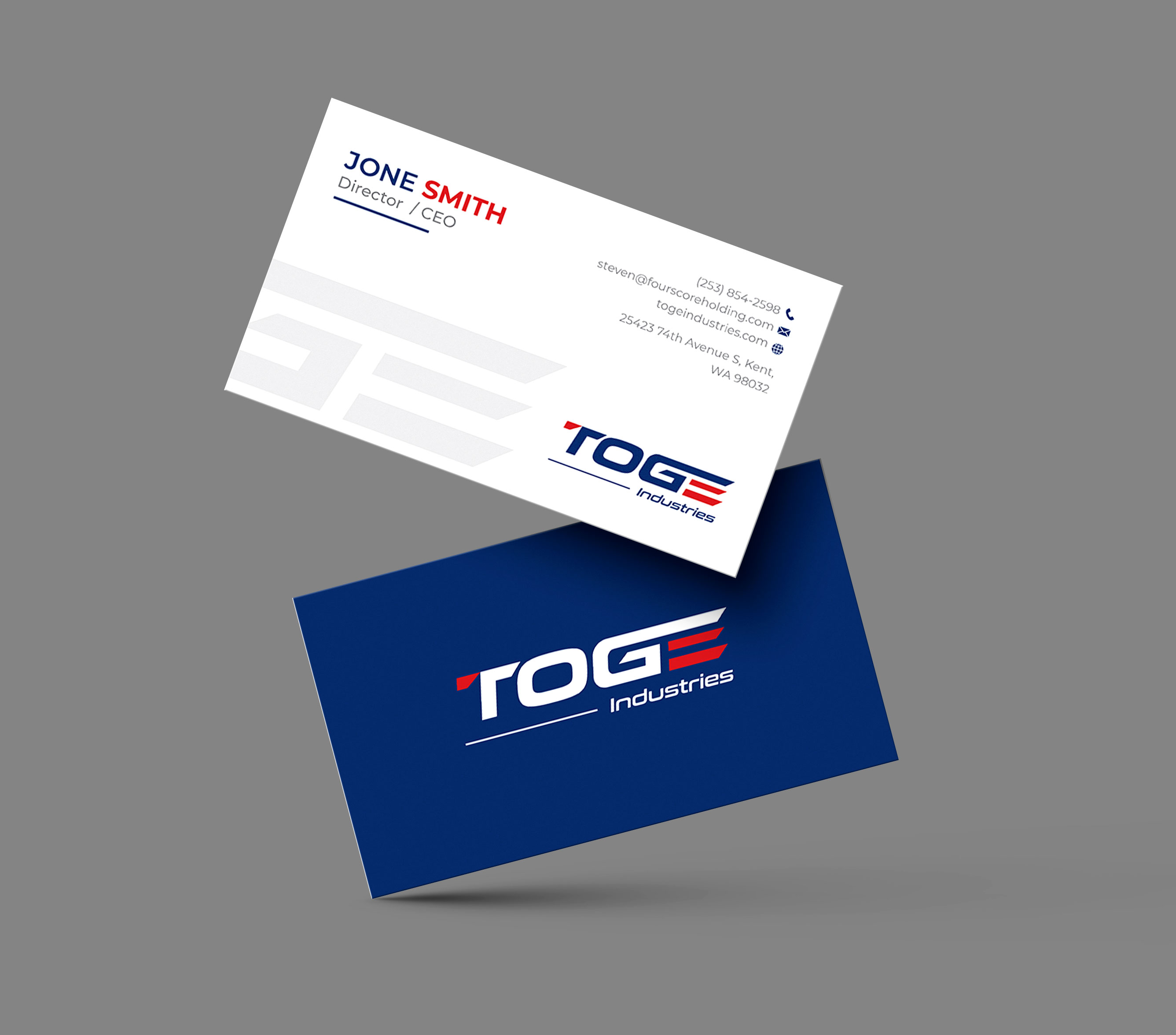 Diseño de Tarjeta de Presentación por artbitin para Fourscore Holding Inc | Diseño #30167220