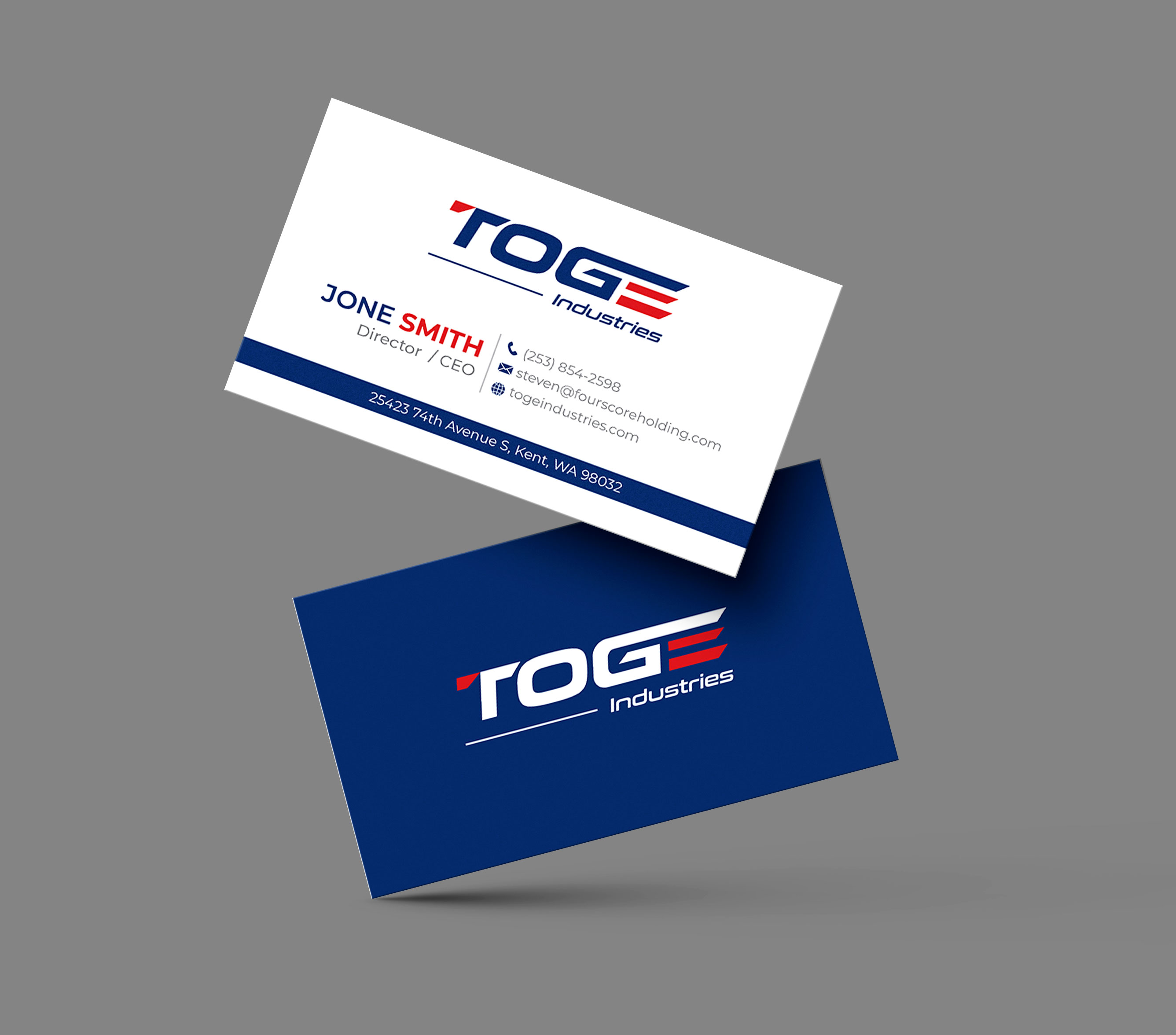 Diseño de Tarjeta de Presentación por artbitin para Fourscore Holding Inc | Diseño #30167221