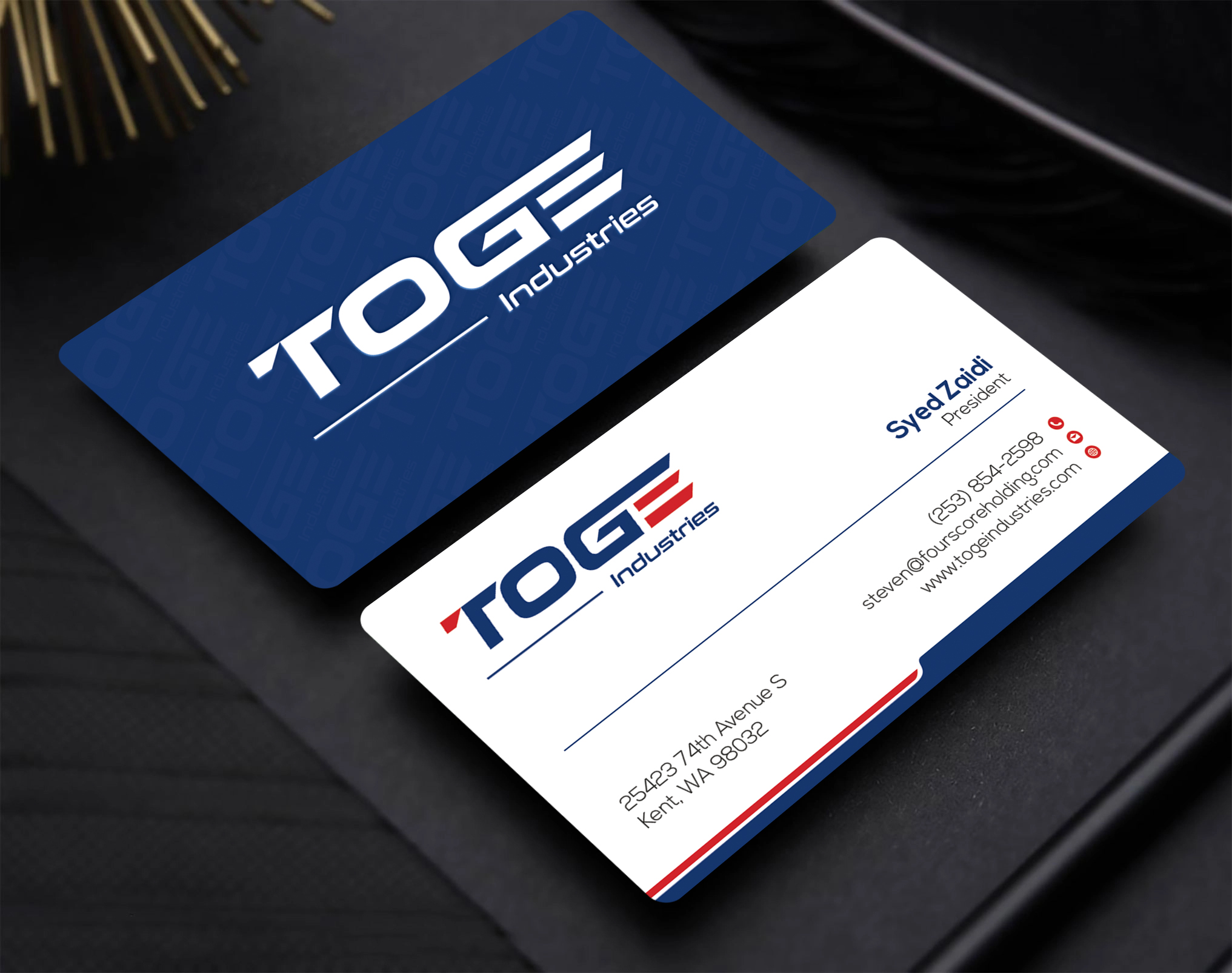 Business Card Design by DesignBird™ for Fourscore Holding Inc | Design #30170107