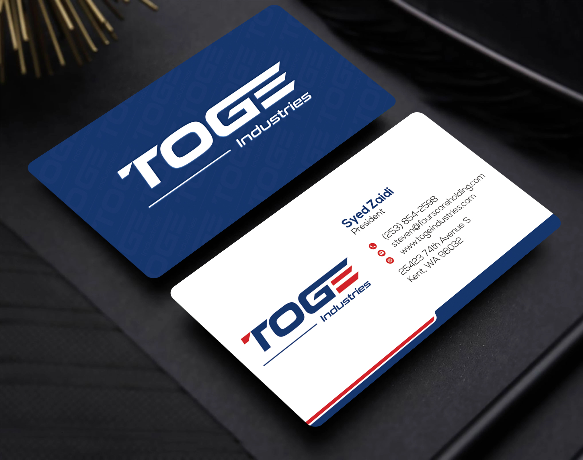 Diseño de Tarjeta de Presentación por DesignBird™ para Fourscore Holding Inc | Diseño #30170150