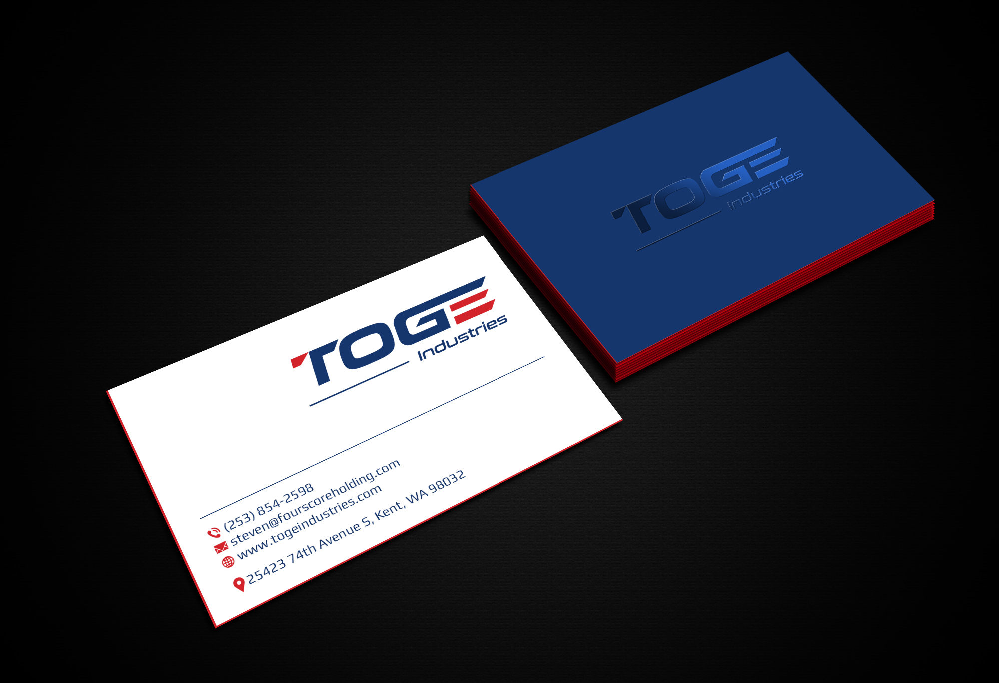 Business Card Design by Creations Box 2015 for Fourscore Holding Inc | Design #30160113