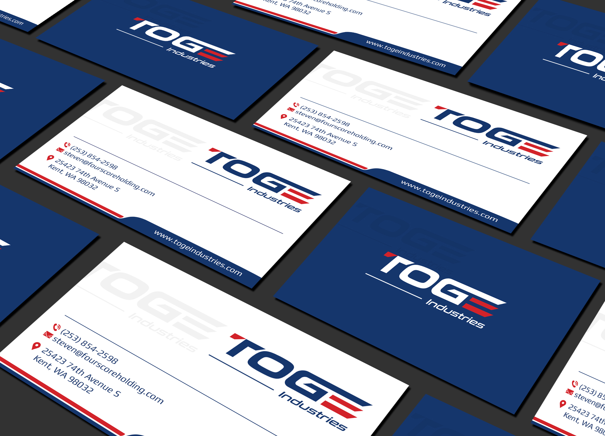 Business Card Design by Creations Box 2015 for Fourscore Holding Inc | Design #30160131