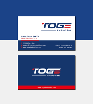 Business Card Design by Creations Box 2015 for Fourscore Holding Inc | Design: #30160132