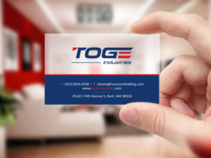 Business Card Design by Creations Box 2015 for Fourscore Holding Inc | Design: #30163076