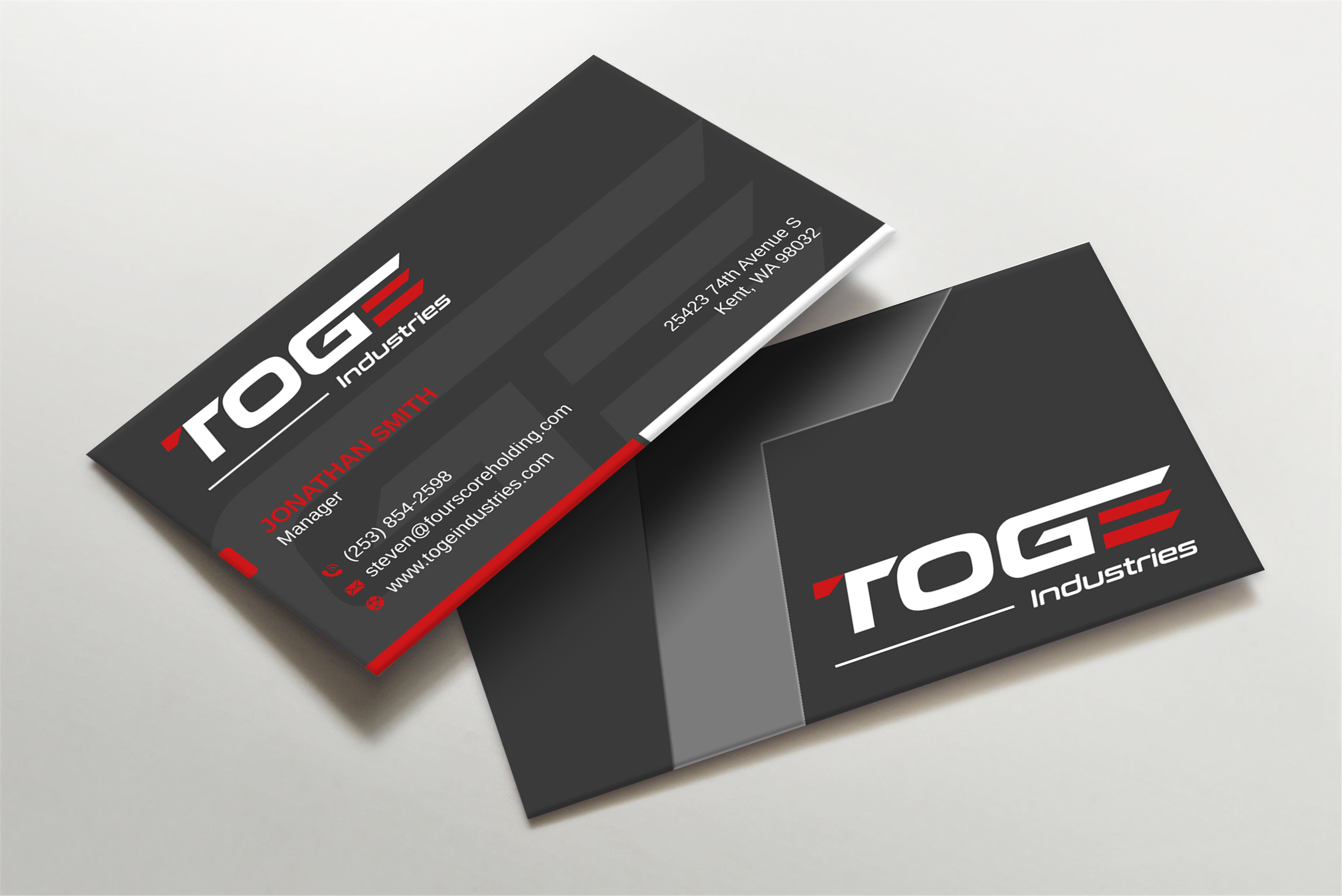 Diseño de Tarjeta de Presentación por LAXMI DESIGNHUB para Fourscore Holding Inc | Diseño #30167631