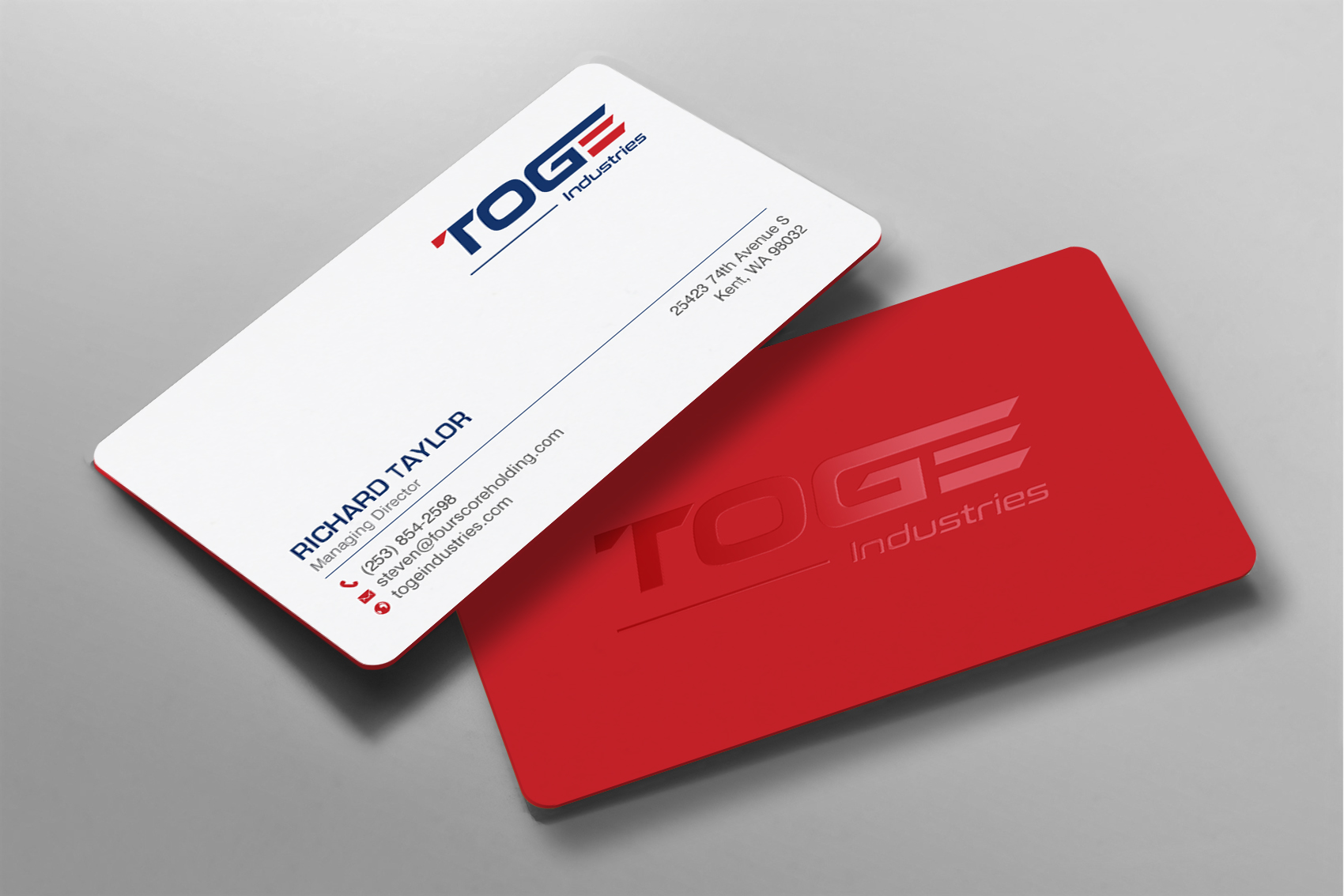 Business Card Design by chandrayaan.creative for Fourscore Holding Inc | Design #30158171