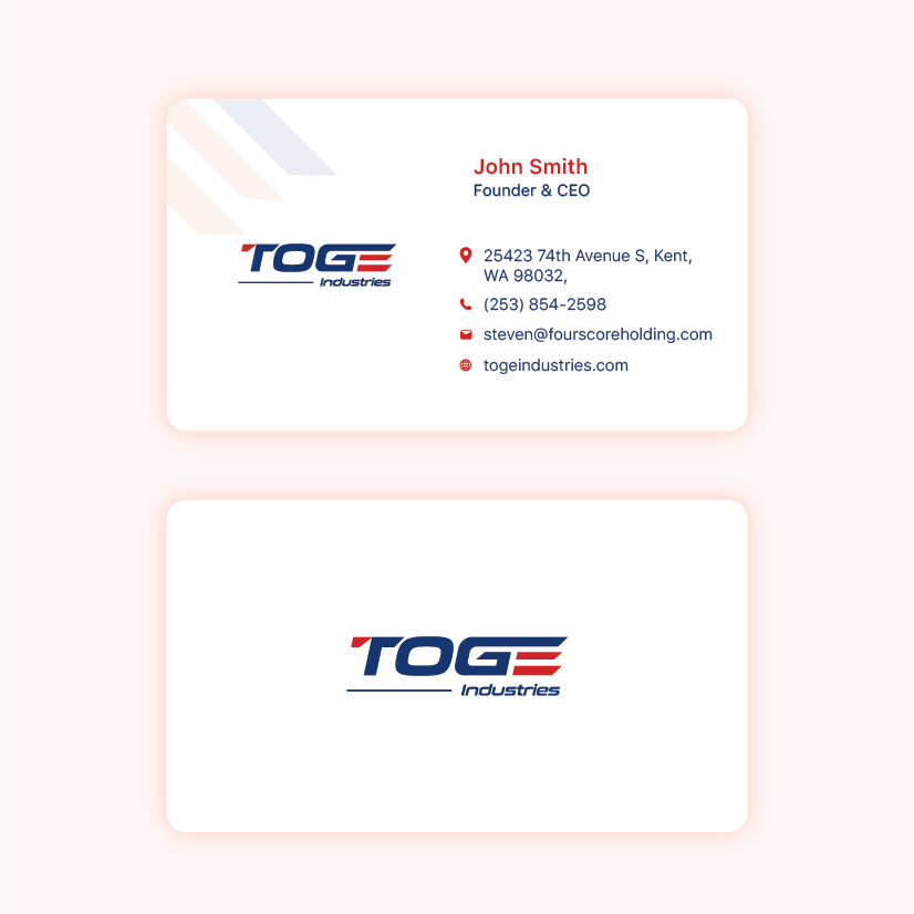 Diseño de Tarjeta de Presentación por Maryam Design™ para Fourscore Holding Inc | Diseño #30161334