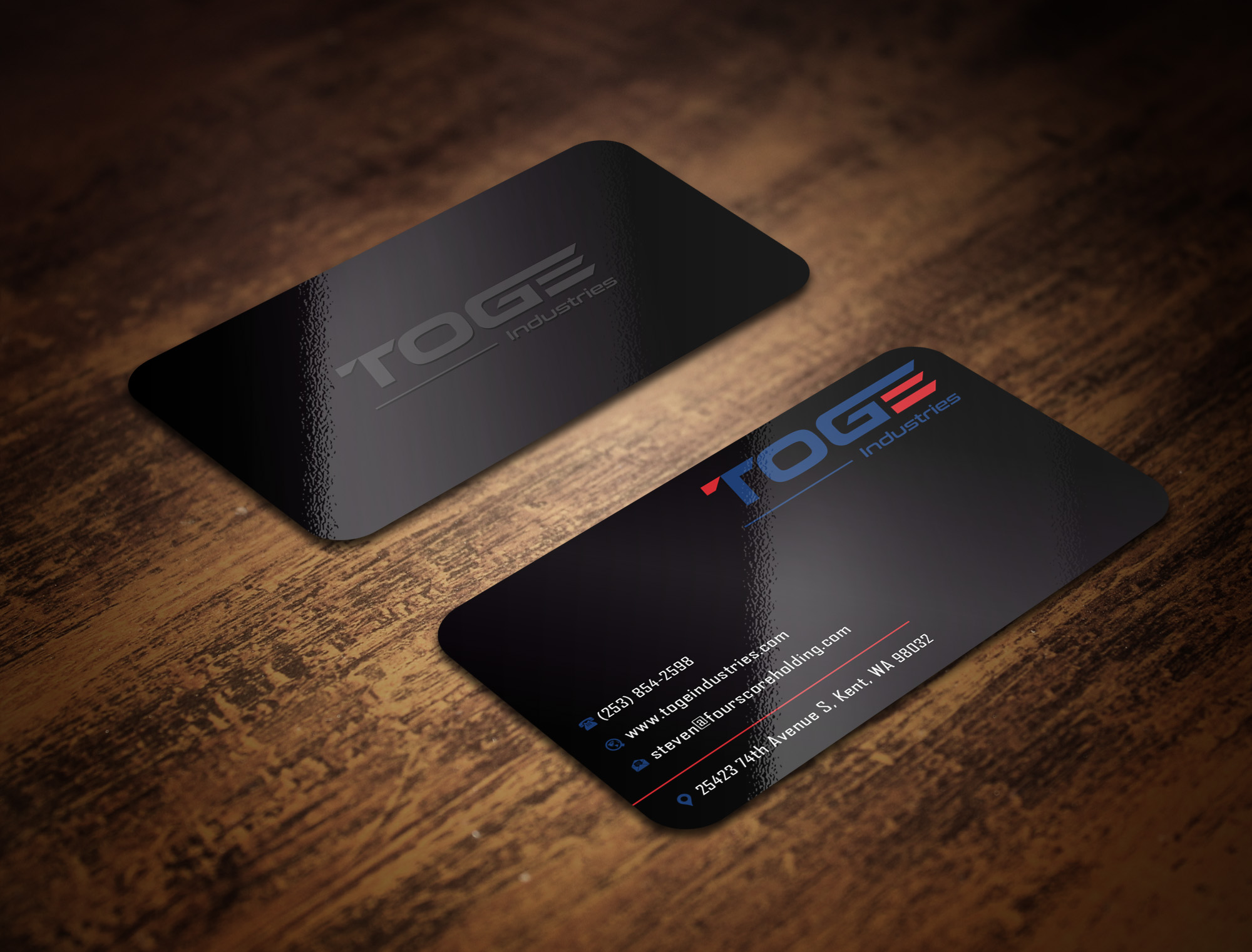 Business Card Design by Magic of Art for Fourscore Holding Inc | Design #30169406