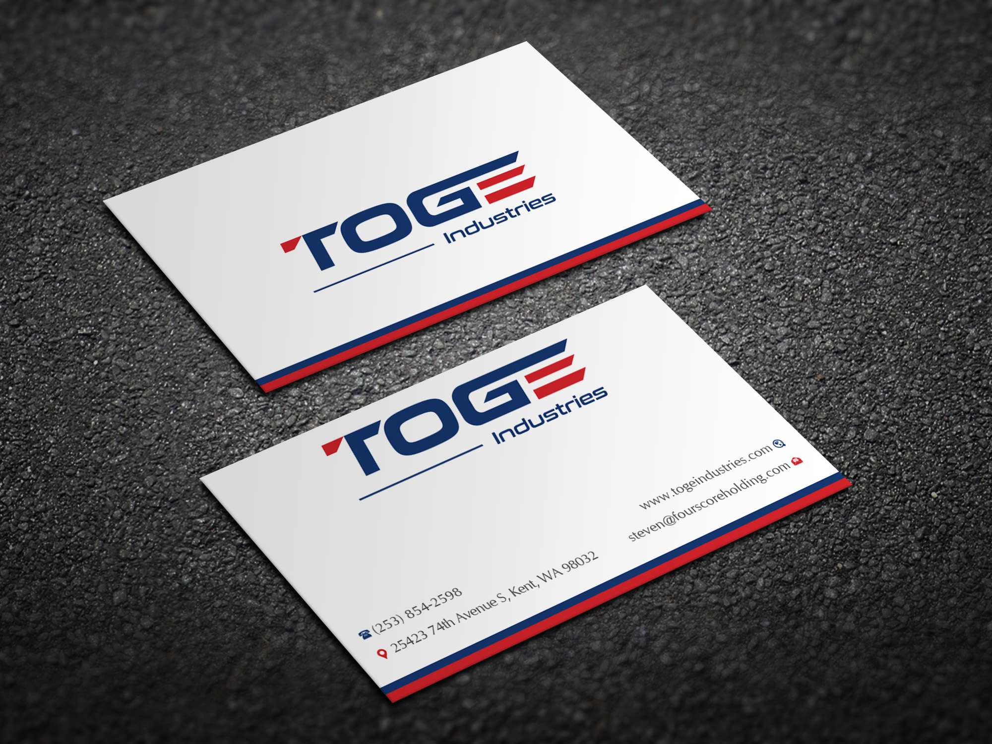Business Card Design by Magic of Art for Fourscore Holding Inc | Design #30169412
