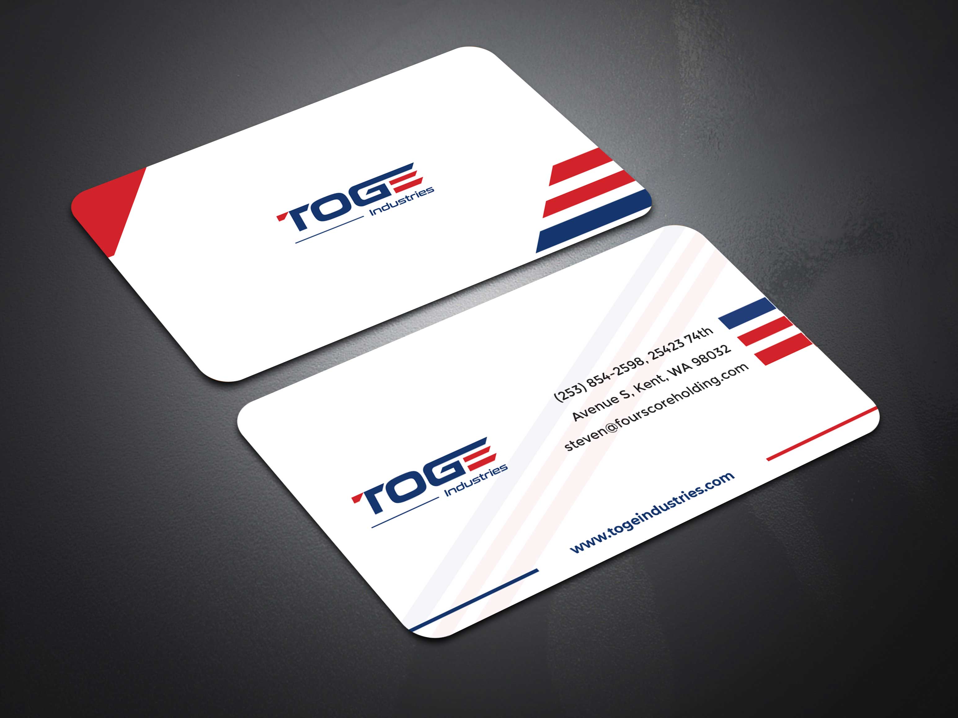 Diseño de Tarjeta de Presentación por Nadirashakil para Fourscore Holding Inc | Diseño #30197724