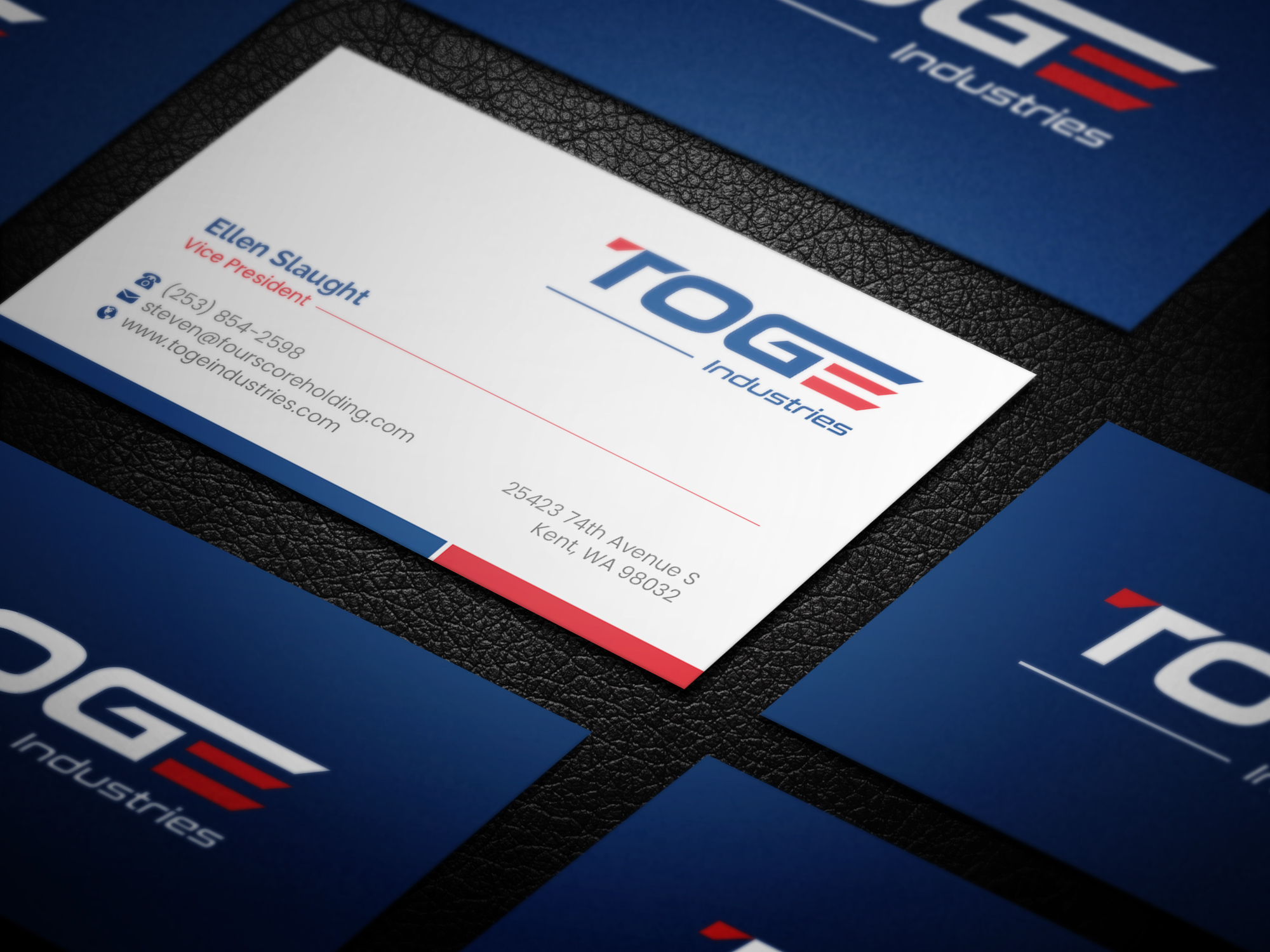 Diseño de Tarjeta de Presentación por R.design para Fourscore Holding Inc | Diseño #30157562