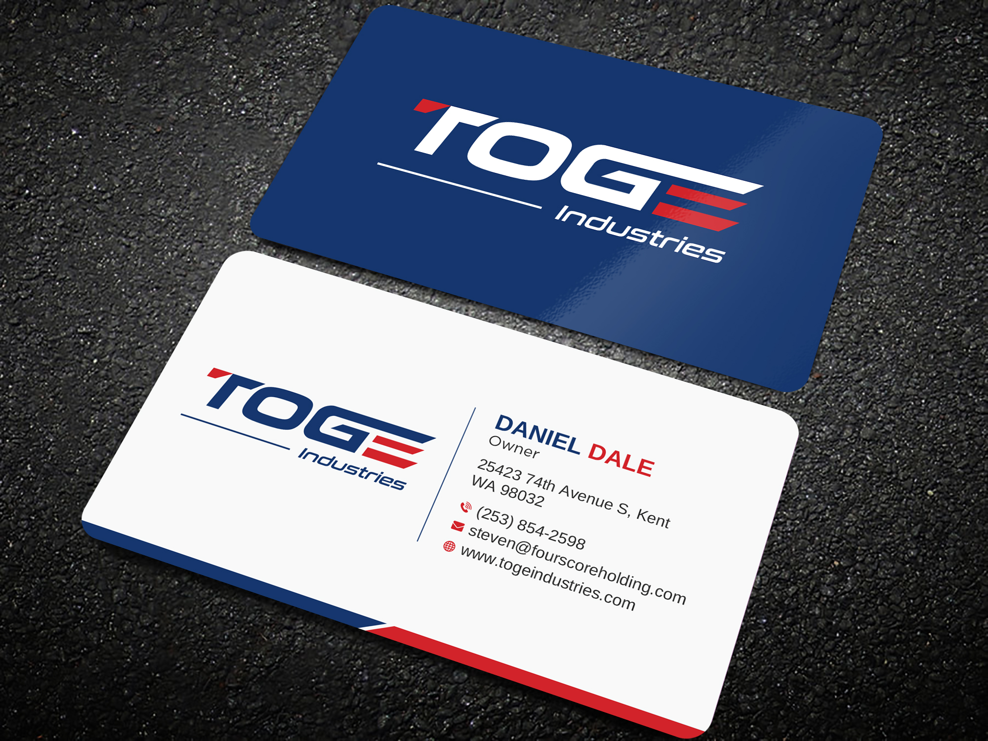 Diseño de Tarjeta de Presentación por Uttom 2 para Fourscore Holding Inc | Diseño #30159272