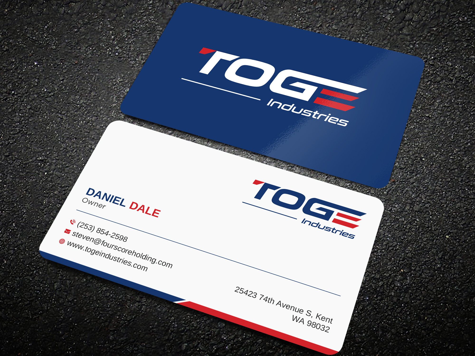 Diseño de Tarjeta de Presentación por Uttom 2 para Fourscore Holding Inc | Diseño #30159274