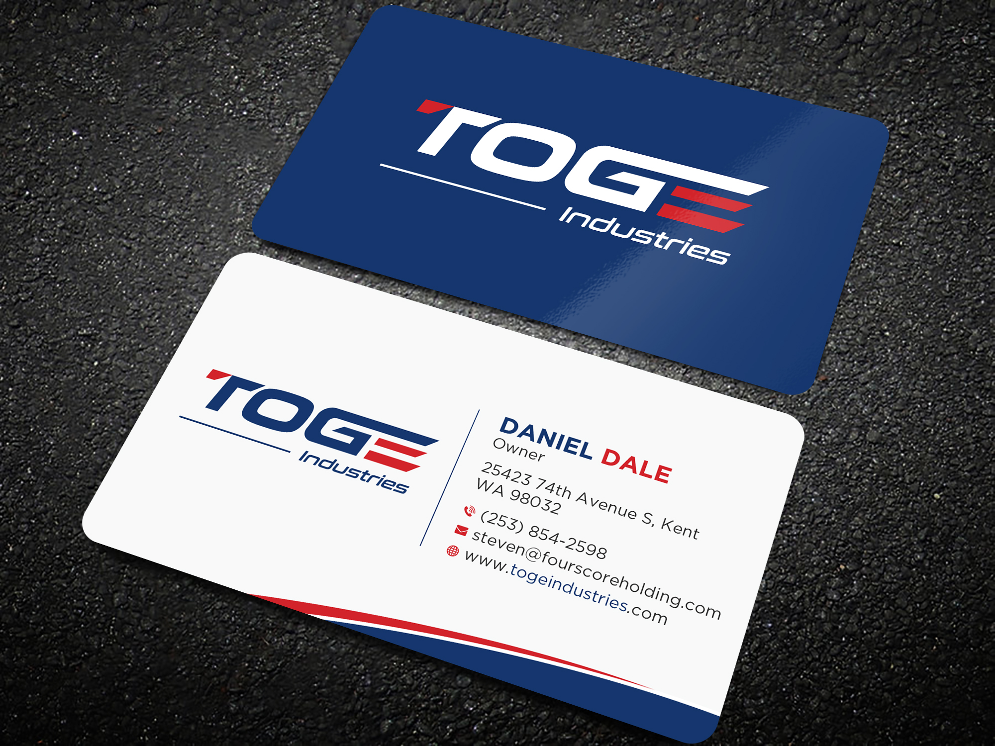 Diseño de Tarjeta de Presentación por Uttom 2 para Fourscore Holding Inc | Diseño #30159290