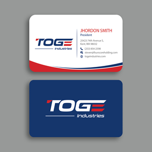 Diseño de Tarjeta de Presentación por Branding_BD para Fourscore Holding Inc | Diseño: #30161346