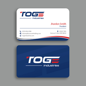 Diseño de Tarjeta de Presentación por Branding_BD para Fourscore Holding Inc | Diseño: #30161424