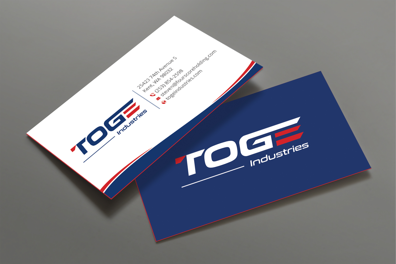 Business Card Design by DesignShout for Fourscore Holding Inc | Design #30194187
