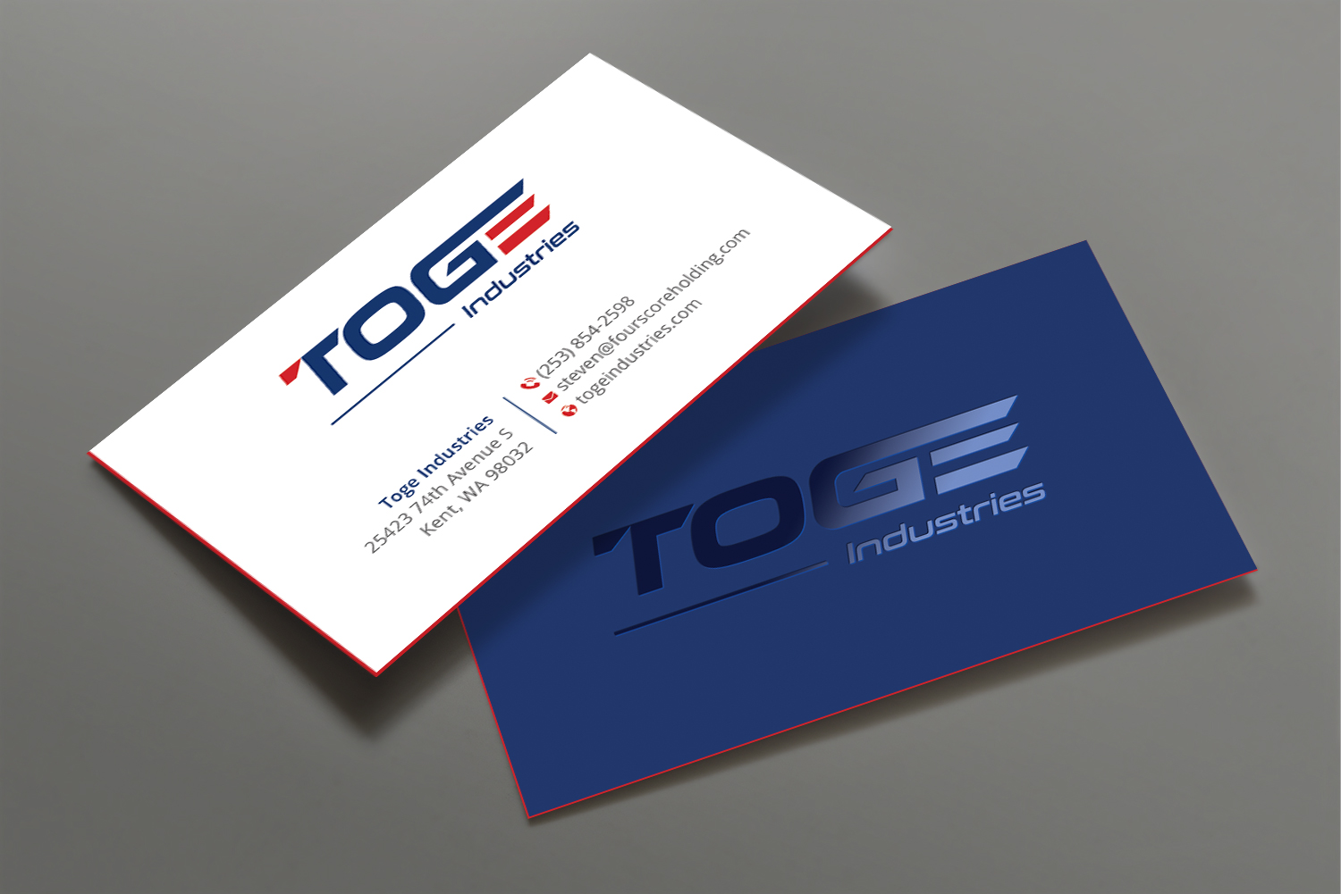 Business Card Design by DesignShout for Fourscore Holding Inc | Design #30194295
