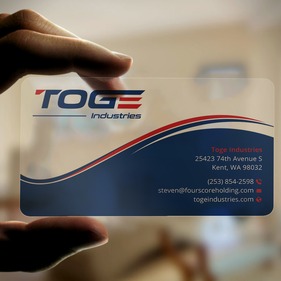 Business Card Design by DesignShout for Fourscore Holding Inc | Design #30194339