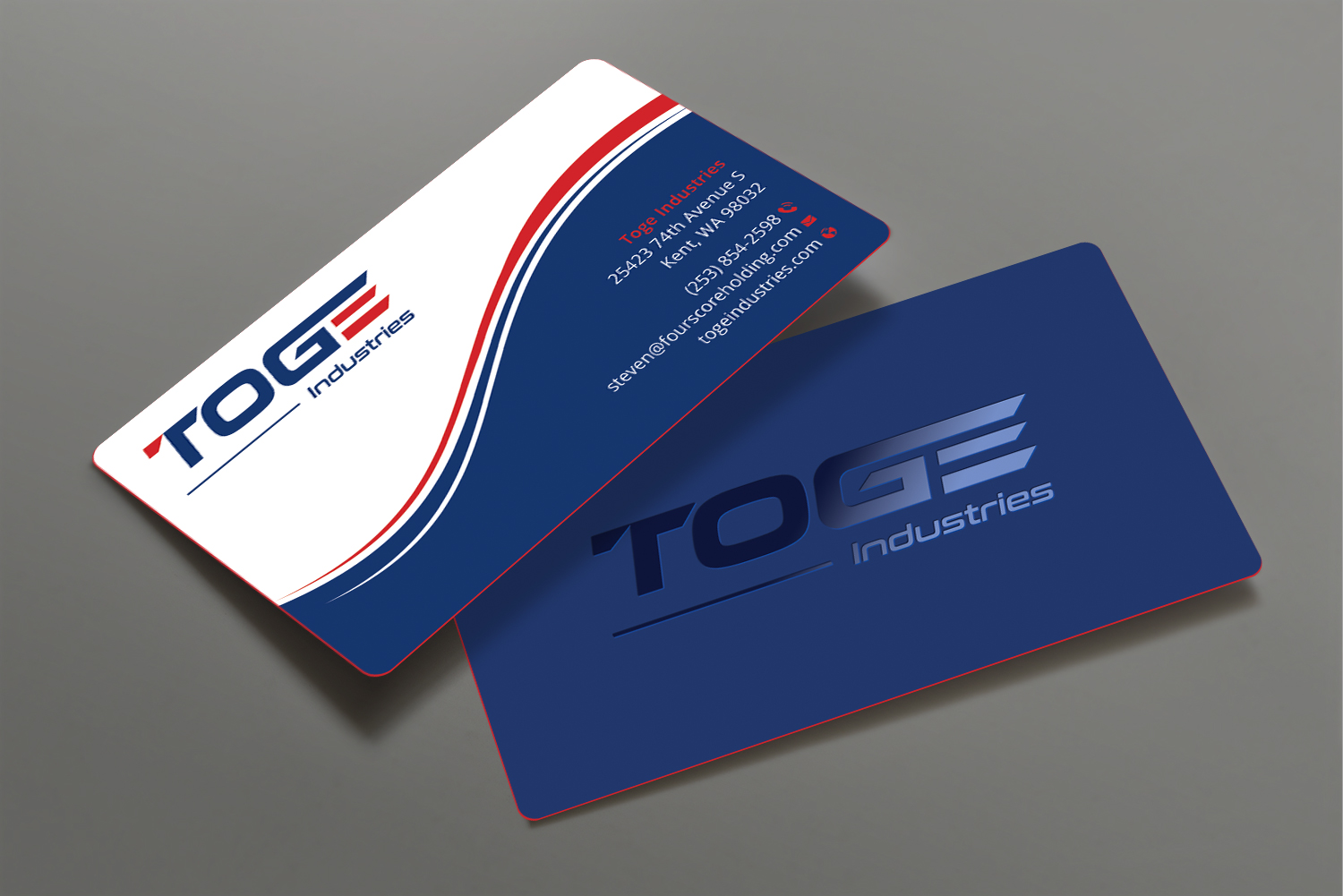 Business Card Design by DesignShout for Fourscore Holding Inc | Design #30194341